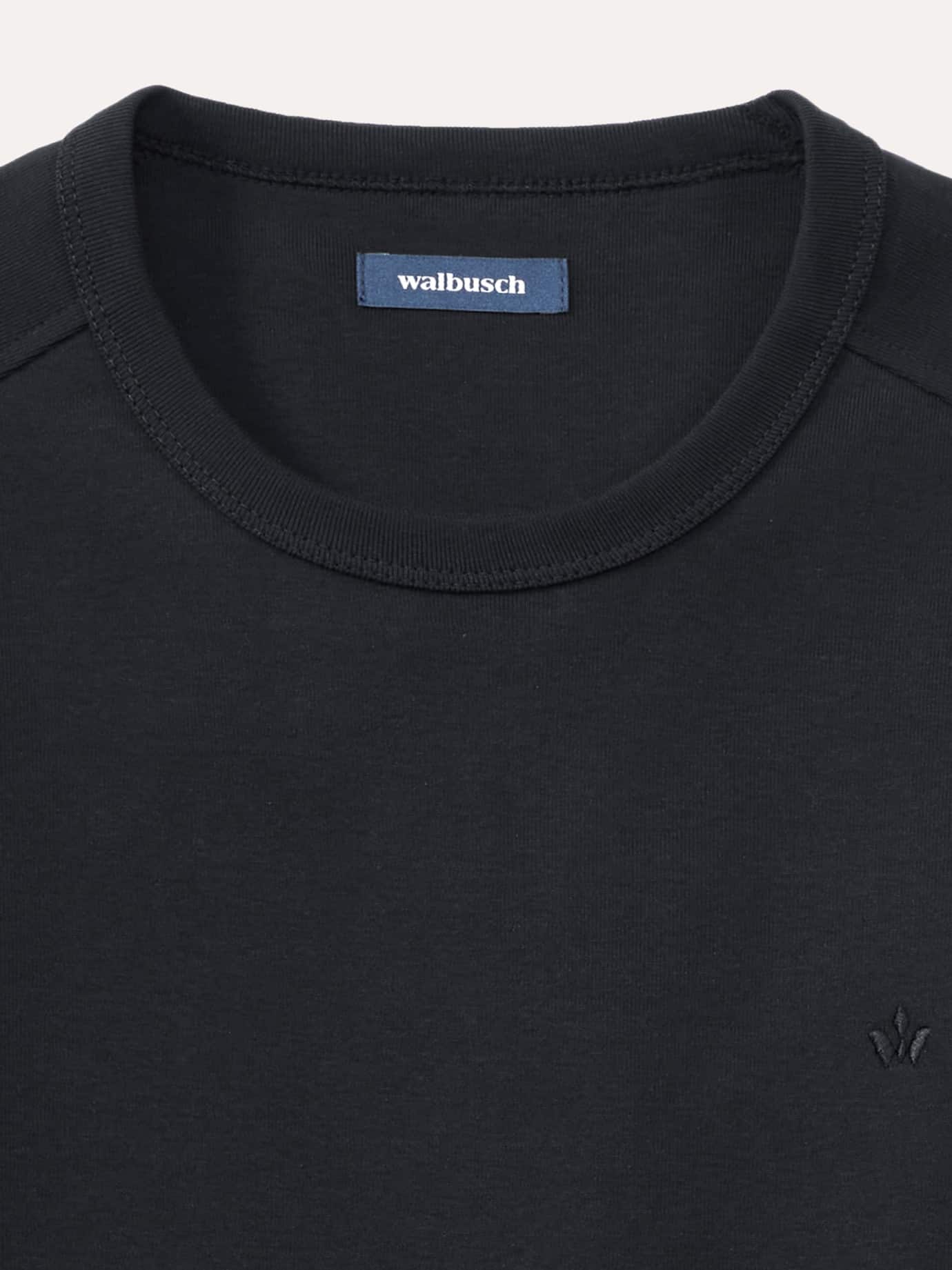 Walbusch Long Sleeve Shirt Black Size 62/64 4