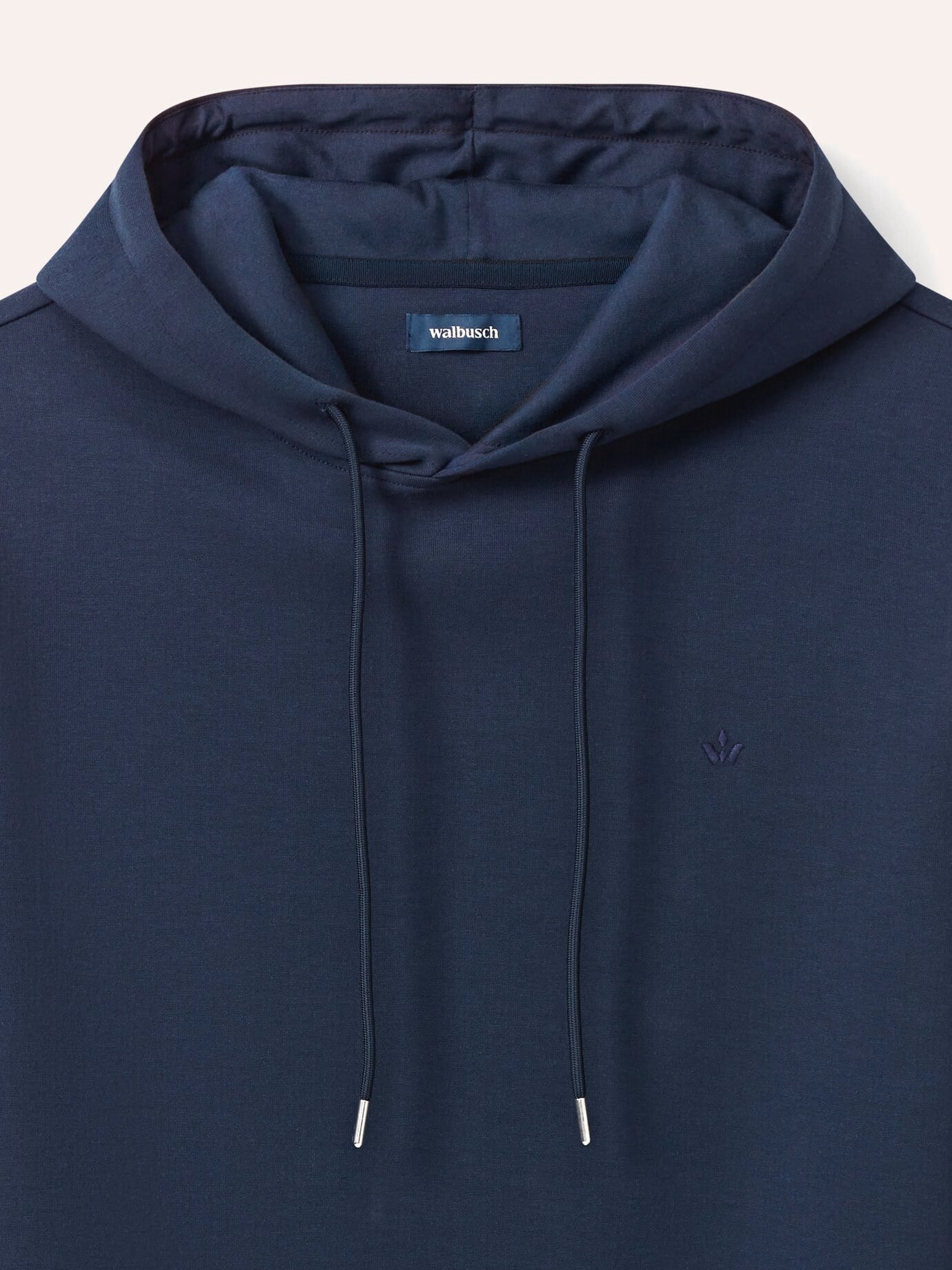 Walbusch Easycare Hoodie Blue 50 4