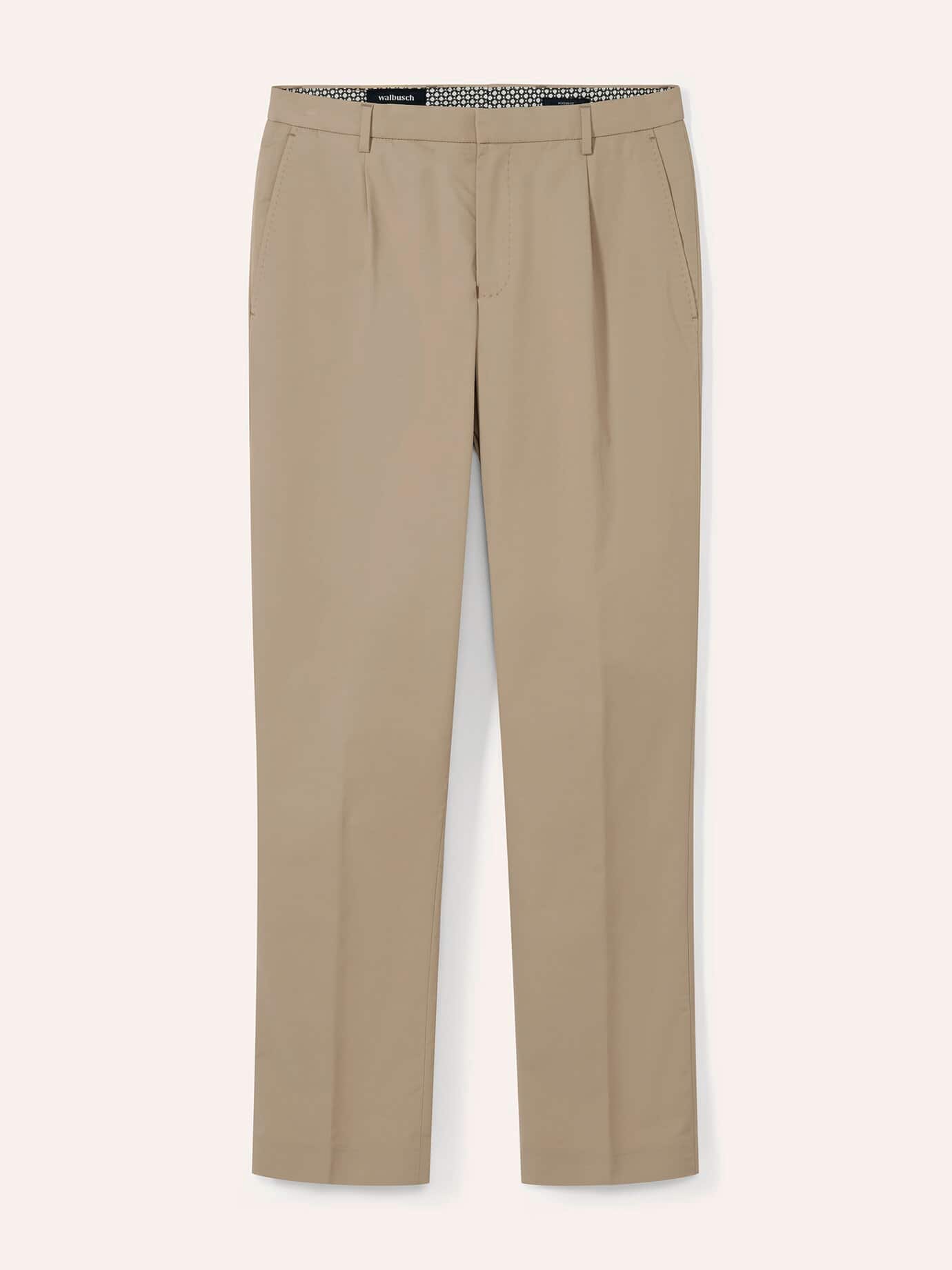 Anzug-Hose aus Baumwollmix, Modern Fit#noch offen: Größenlauf, Farbe Beige, 102, Stoff aus Portugal mit feiner Baumwolle Herren