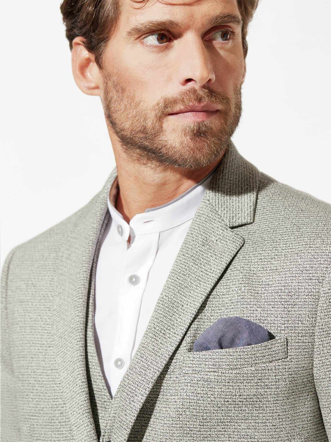 Walbusch High Flex Blazer Beige 48 4