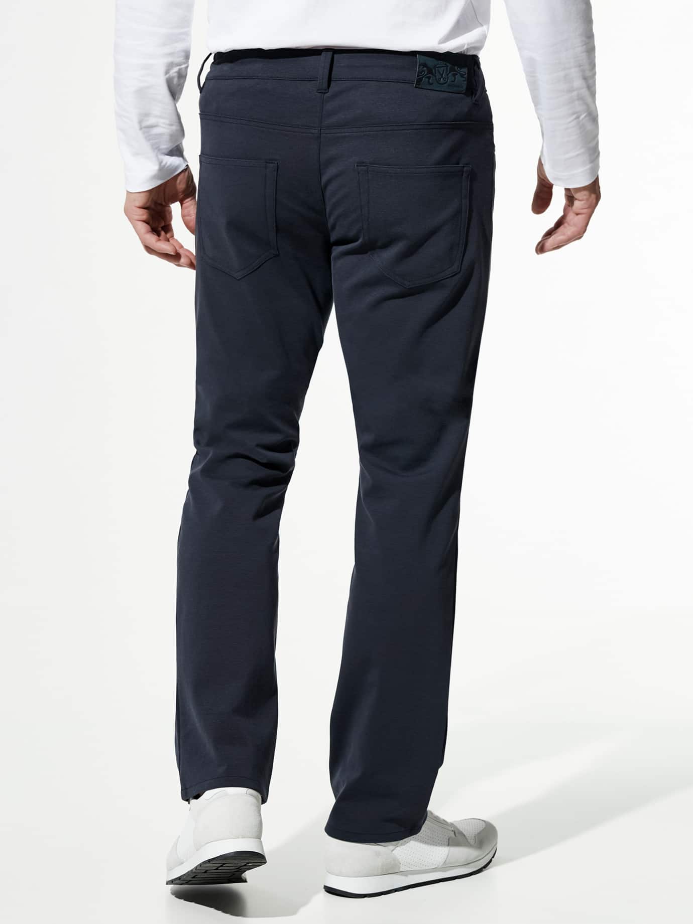 Walbusch Five Pocket Stretch & Relax Trousers Blue 54 7