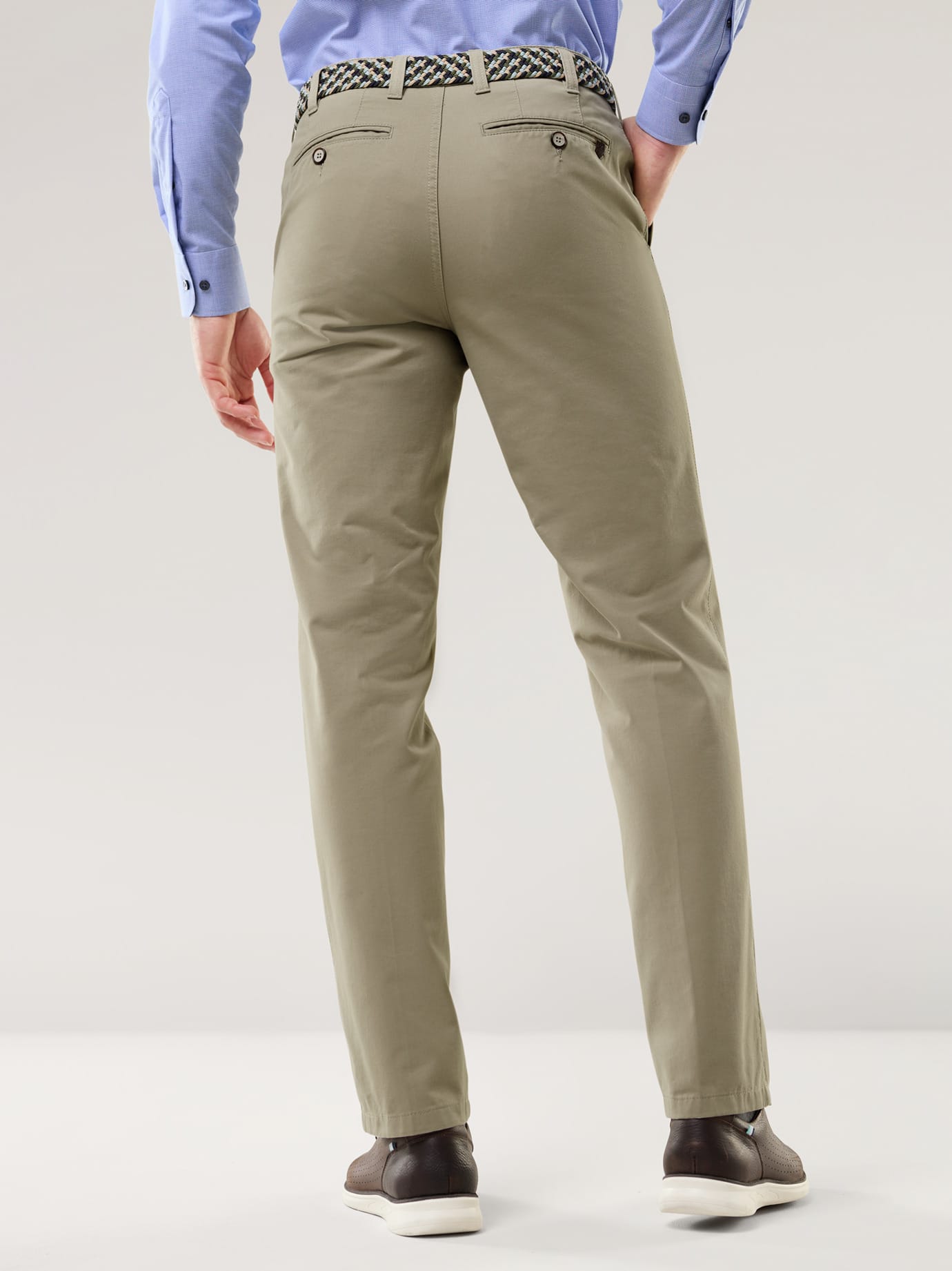 Walbusch Extraglatt Stretch Chino Beige 106 7