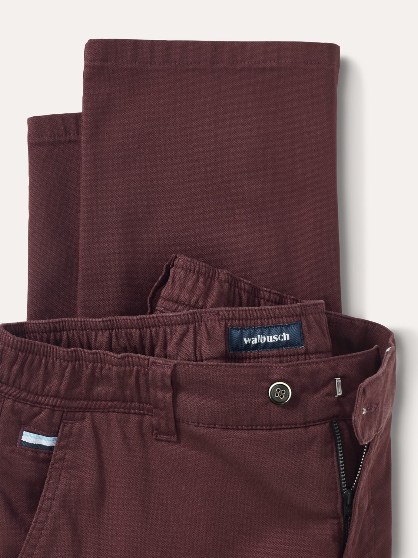 Walbusch Relaxbundhose 2.0 Trousers Red 26 4