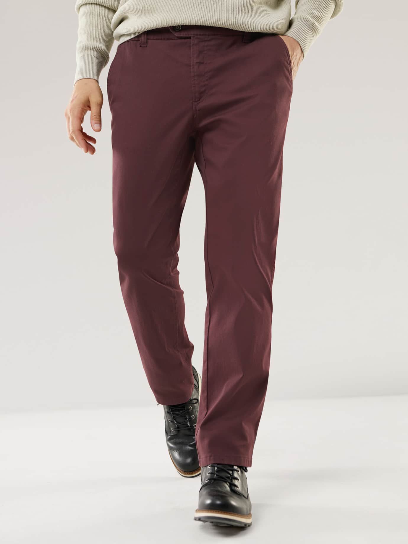 Walbusch Relaxbundhose 2.0 Trousers Red 26 2
