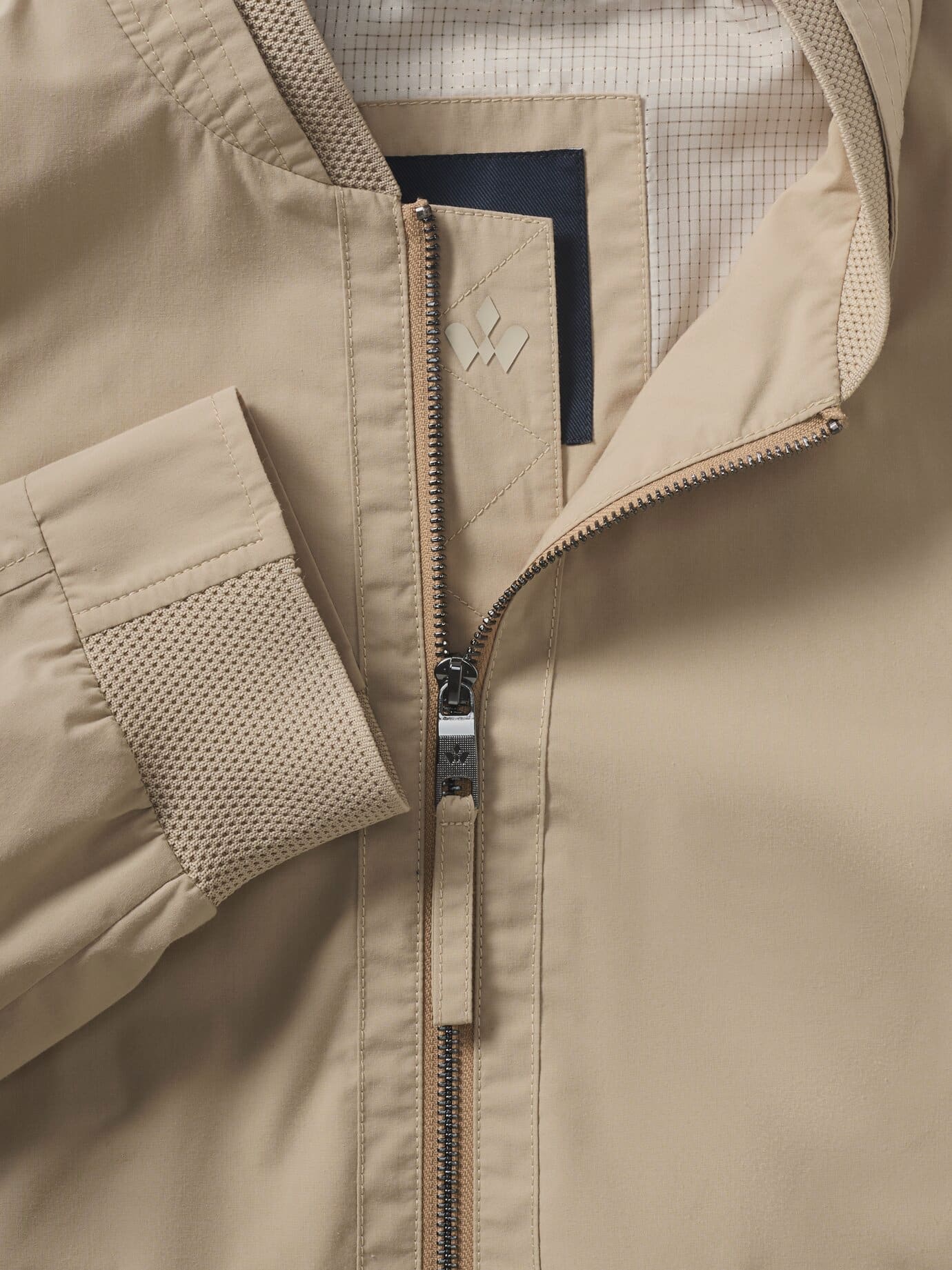 Walbusch Cotton Light Blouson Beige Size 56 4