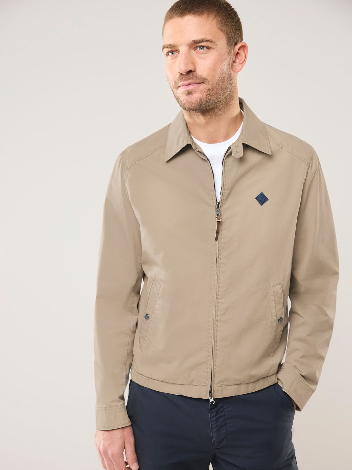 Walbusch Cotton Blouson Beige 30 2
