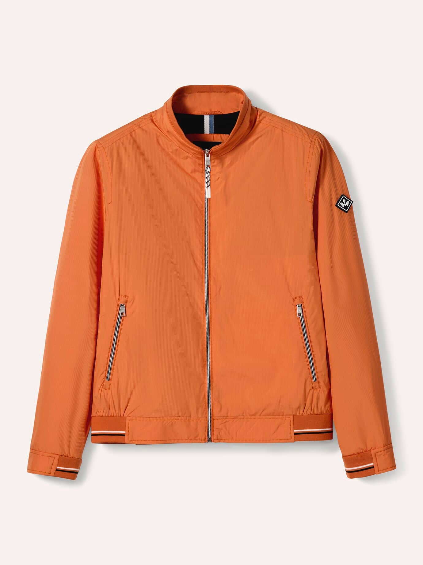 Microfaser Leichtblouson, normale Größen#untersetzte Größen, Farbe Orange, 25, ultraleicht luftiges Netzfutter Herren