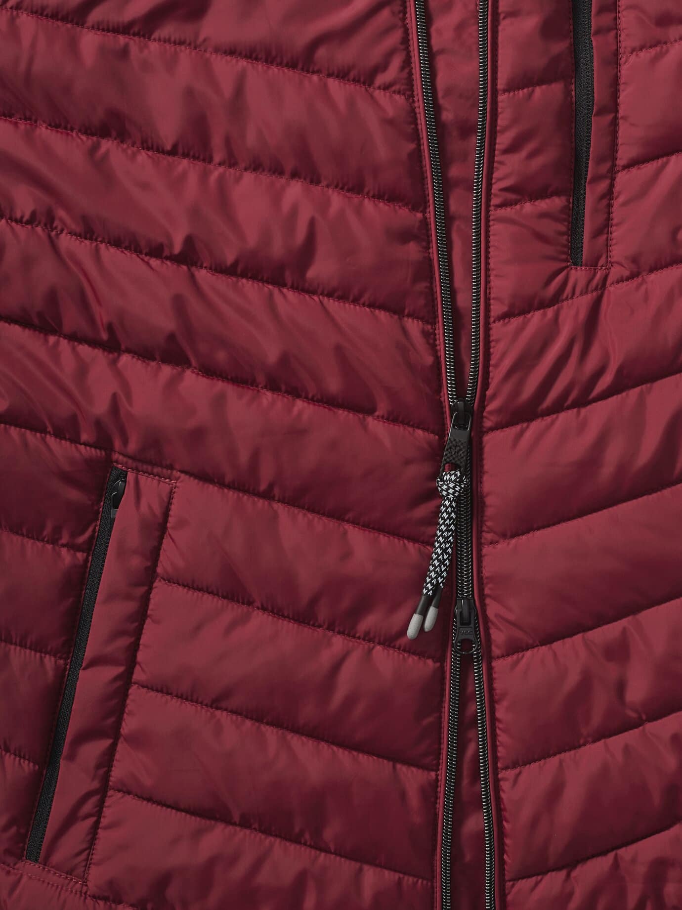 Walbusch Klima Leichtsteppjacke Red Size 50 4