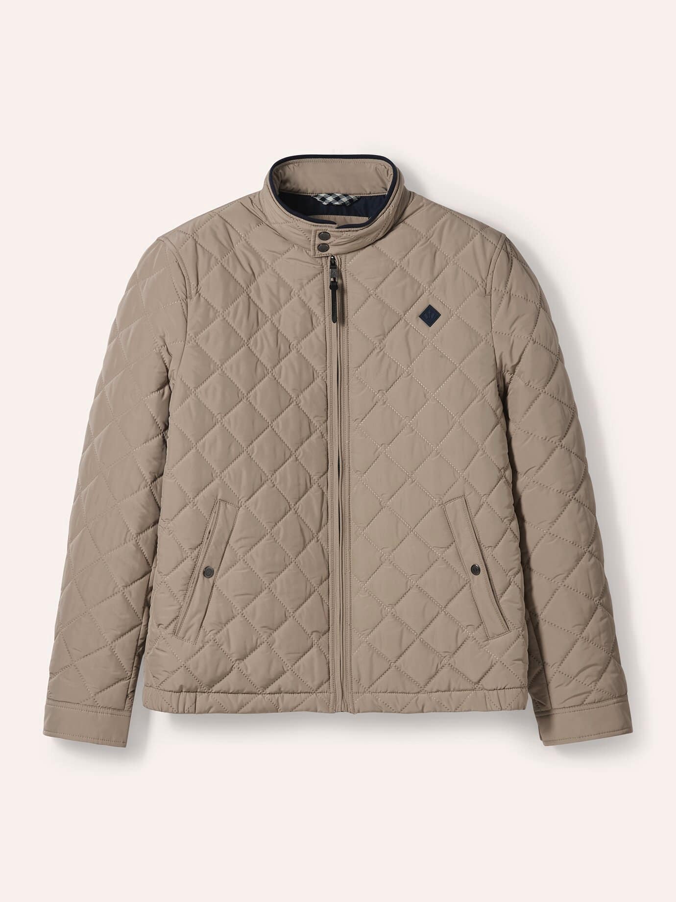 Walbusch Ultrasonic Leichtsteppjacke, normale Größen#untersetzte Größen, Farbe Beige, 24, wasserabweisend leicht wärmend Herren