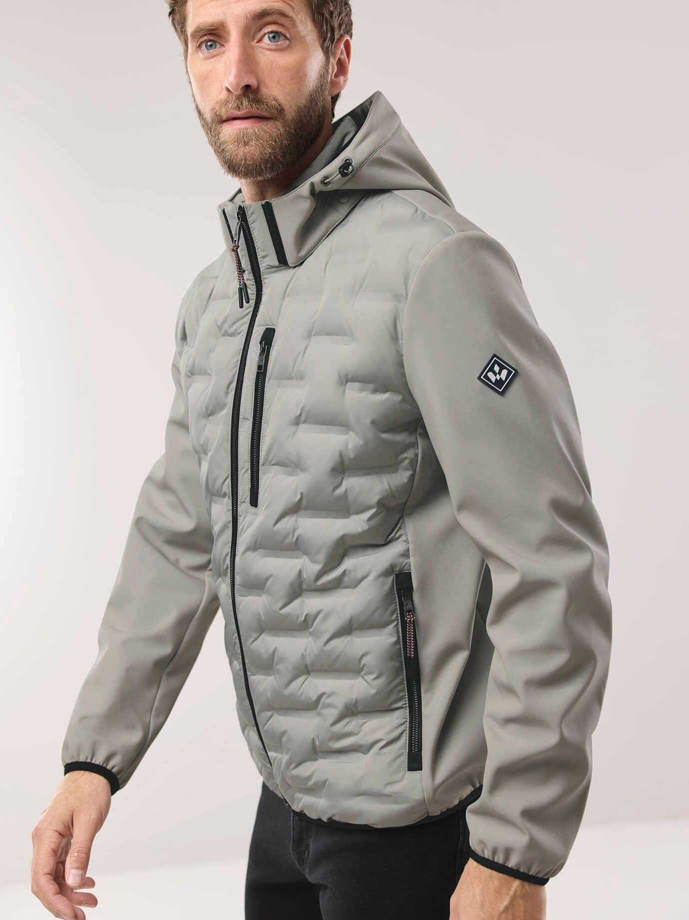 Walbusch Windlock Klima Blouson Grey 3