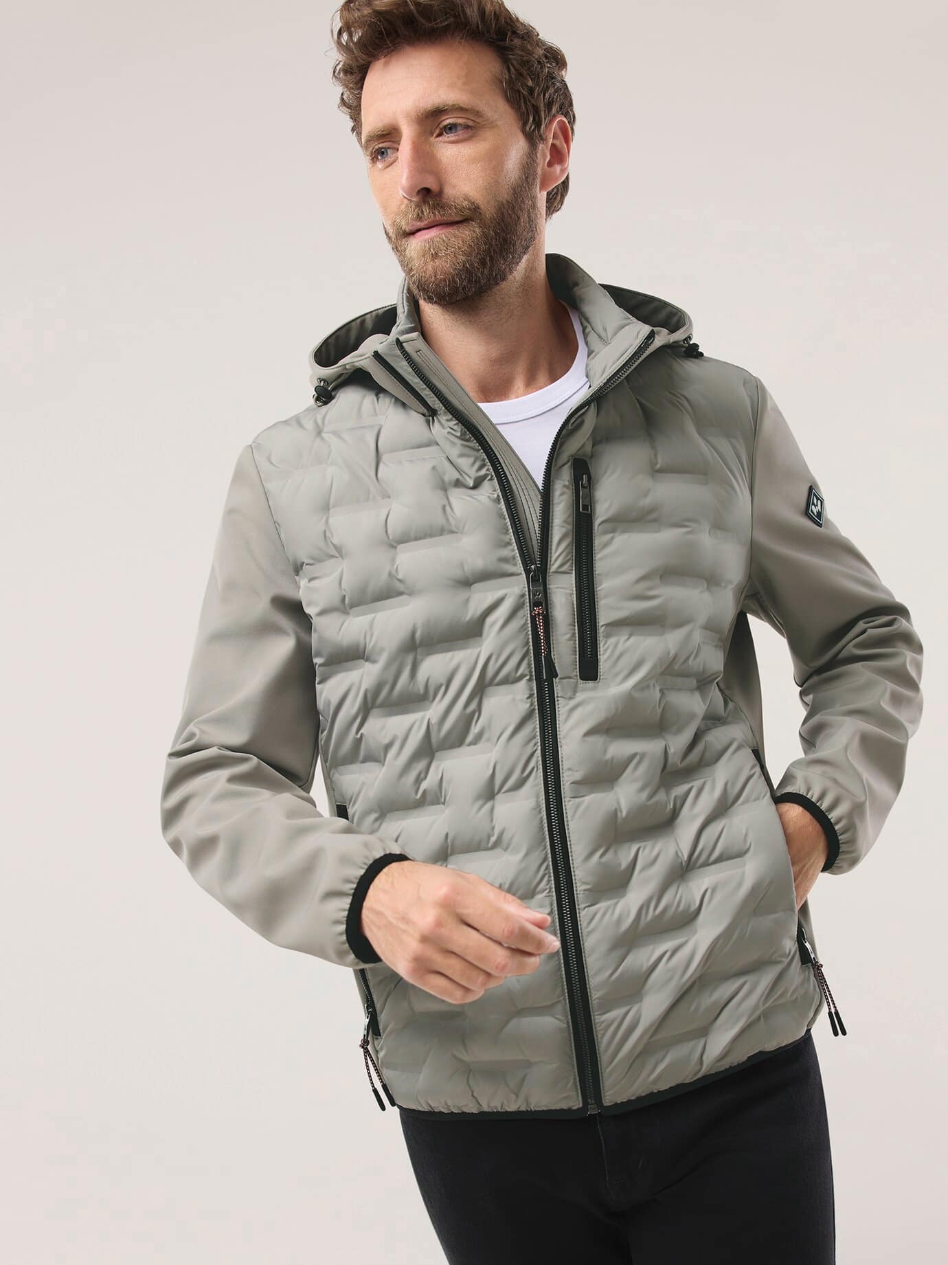 Walbusch Windlock Klima Blouson Grey 2