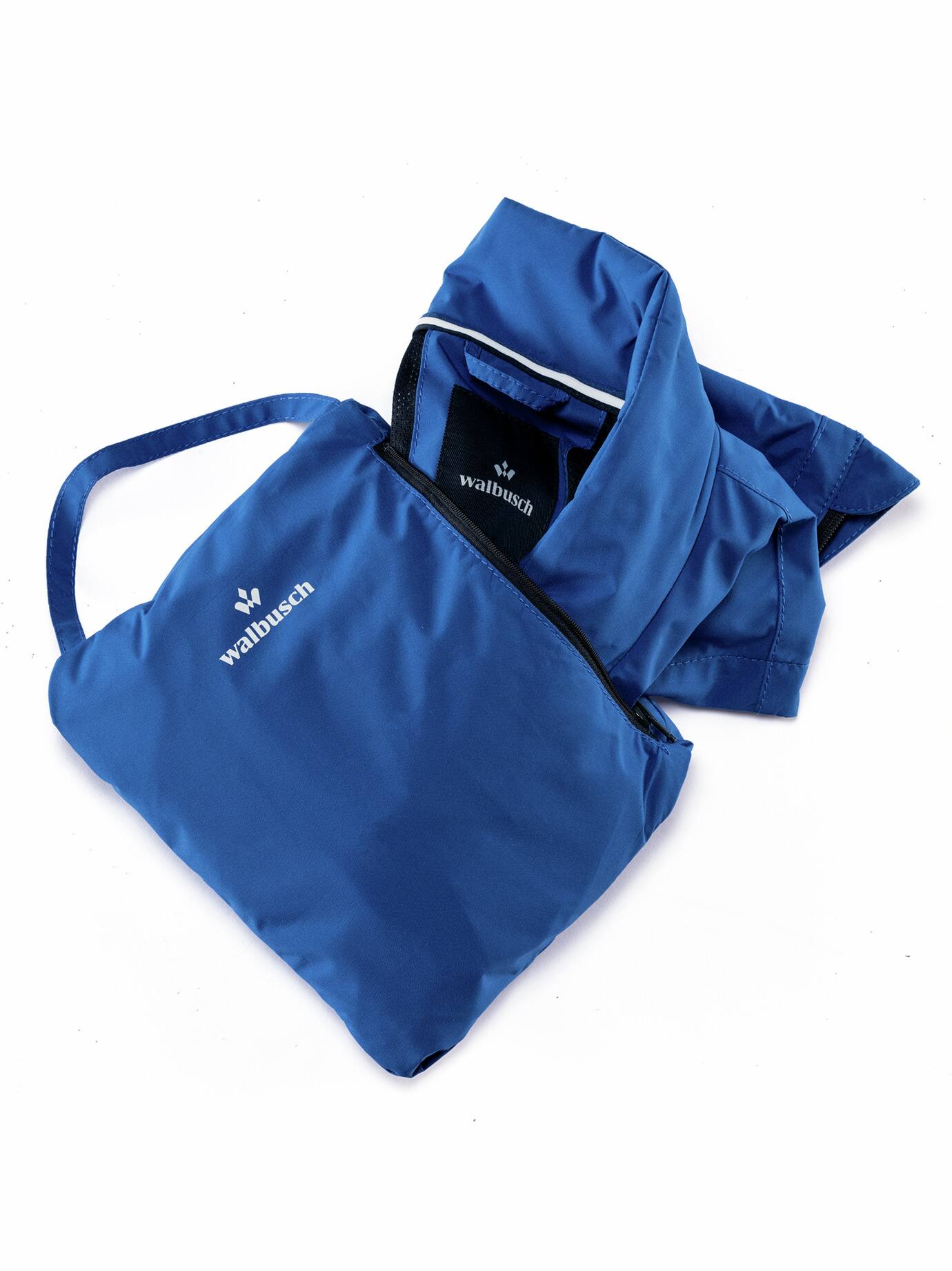 Walbusch Flexweste Pack & Go Weste Blau 54 4