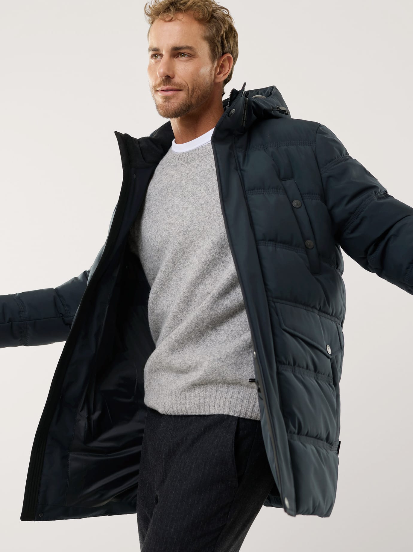 Walbusch Aquastop Steppjacke 2.0 Blue 31 2