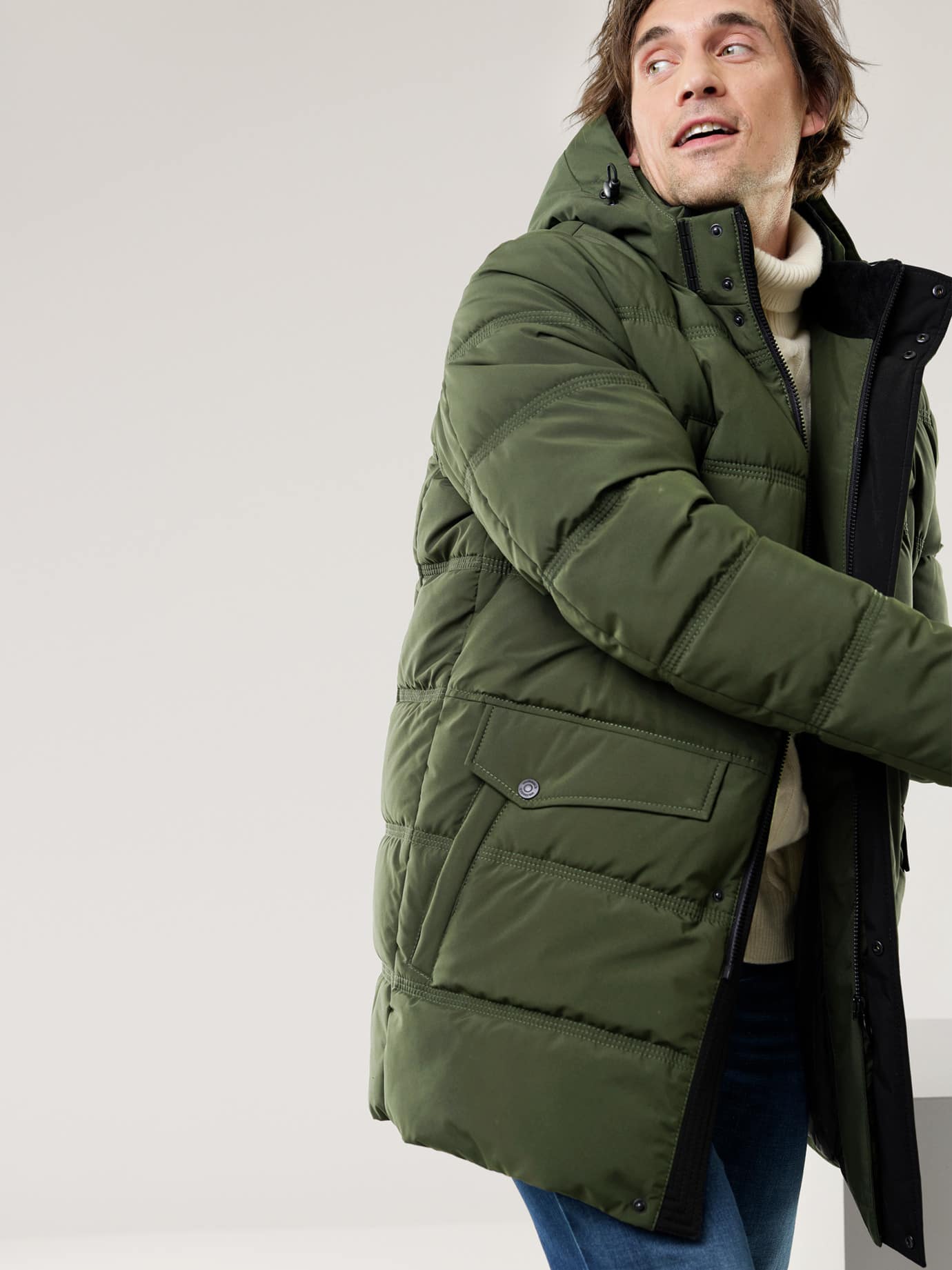 Walbusch Aquastop Steppjacke 2.0 Vert Taille 32 2