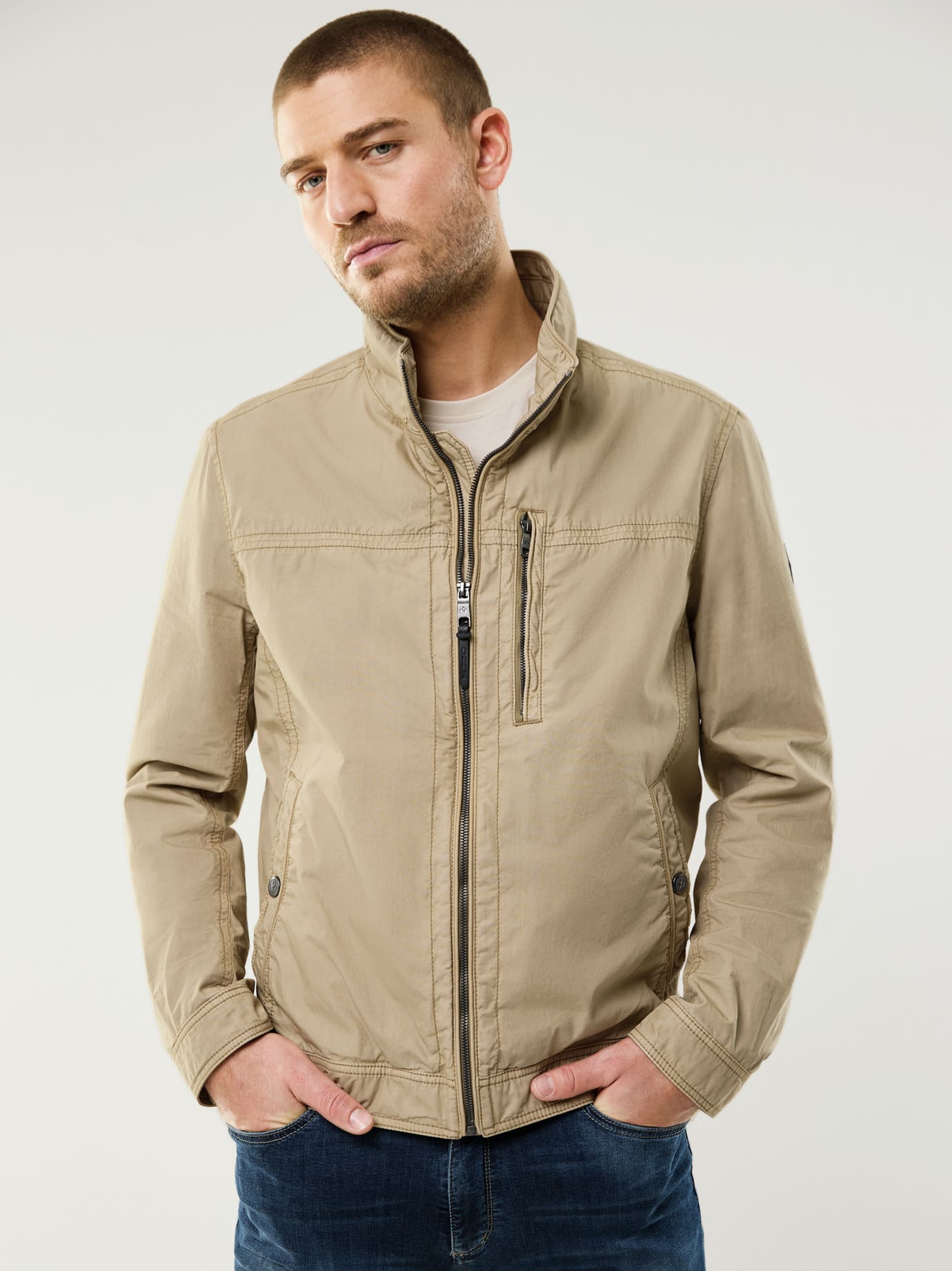 Walbusch Oasen Blouson Men Beige 26 2