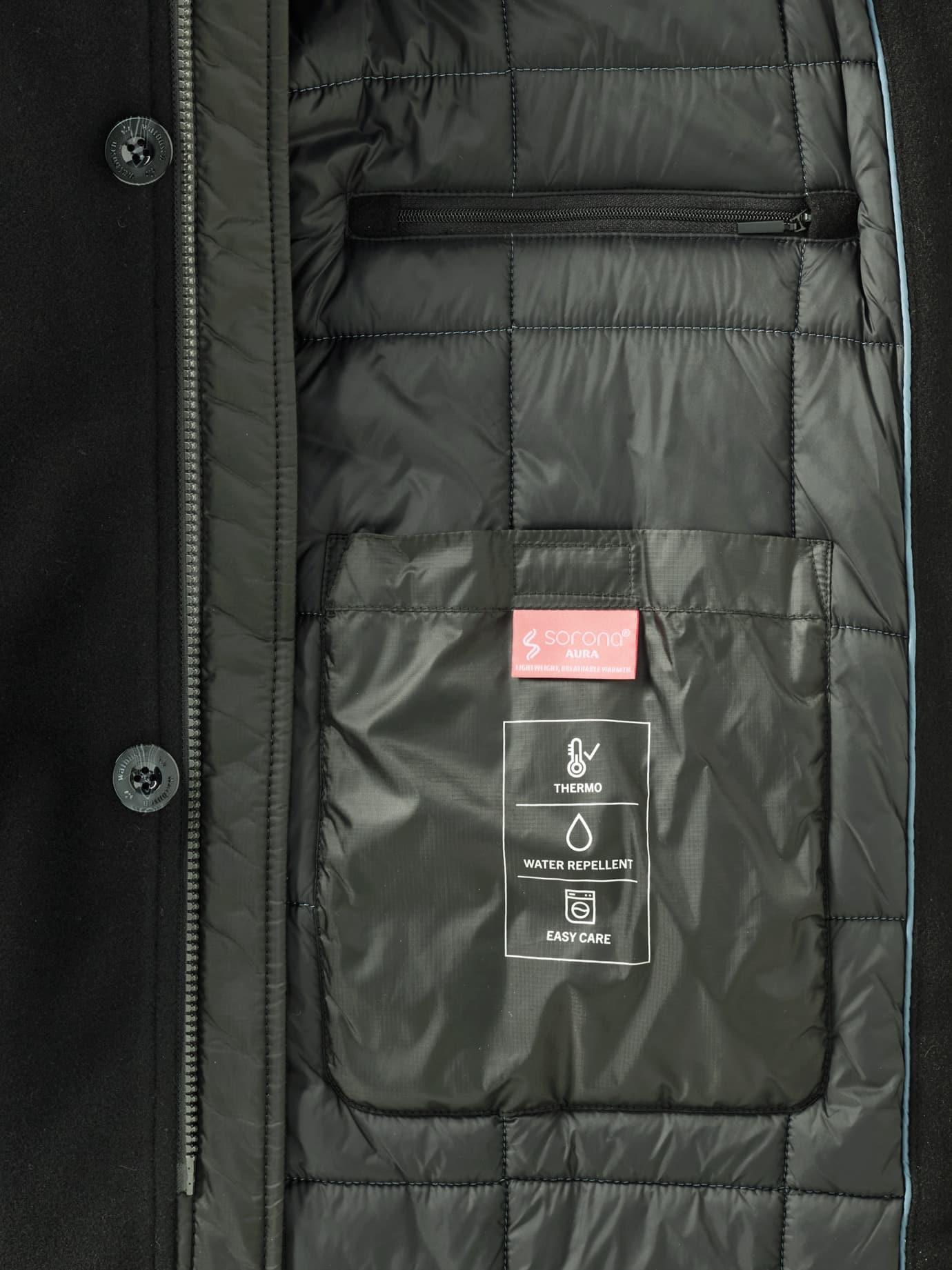 Walbusch Thermofleece Jacket Black Size 64 4