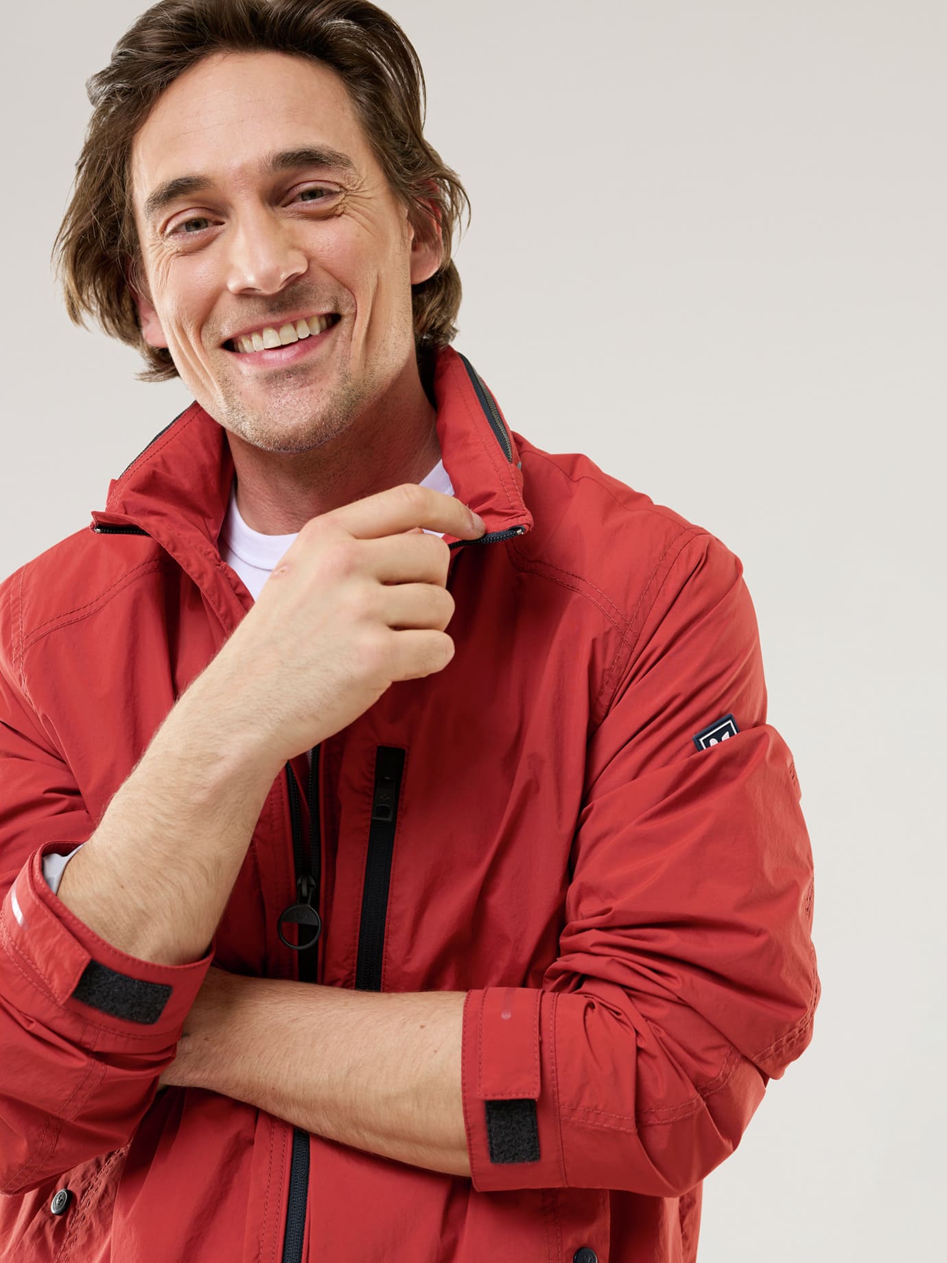 Walbusch Veste Multifonction Rouge 54 3