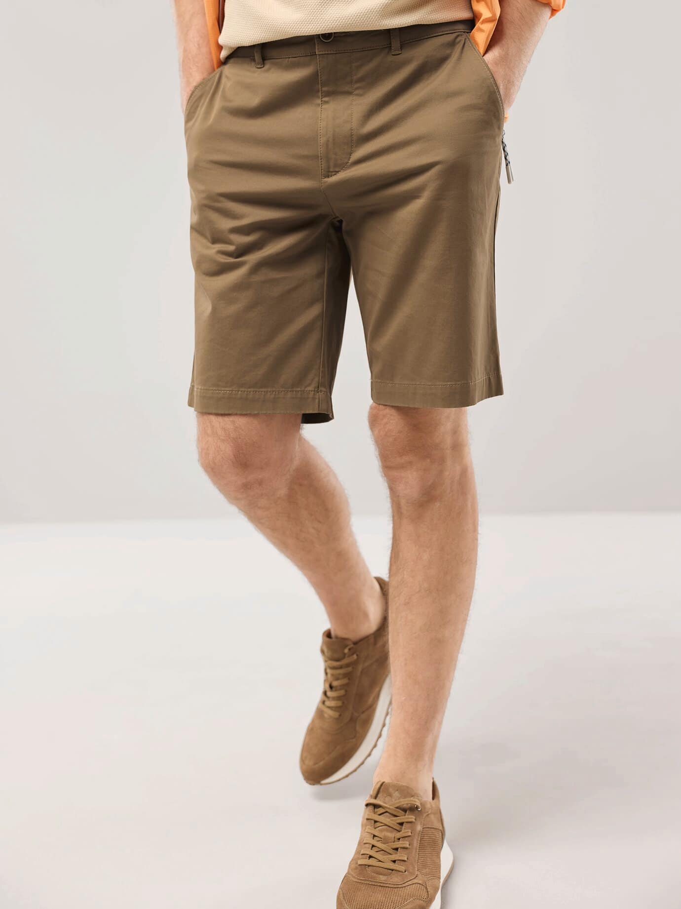 Walbusch Chino Shorts Braun 27 2