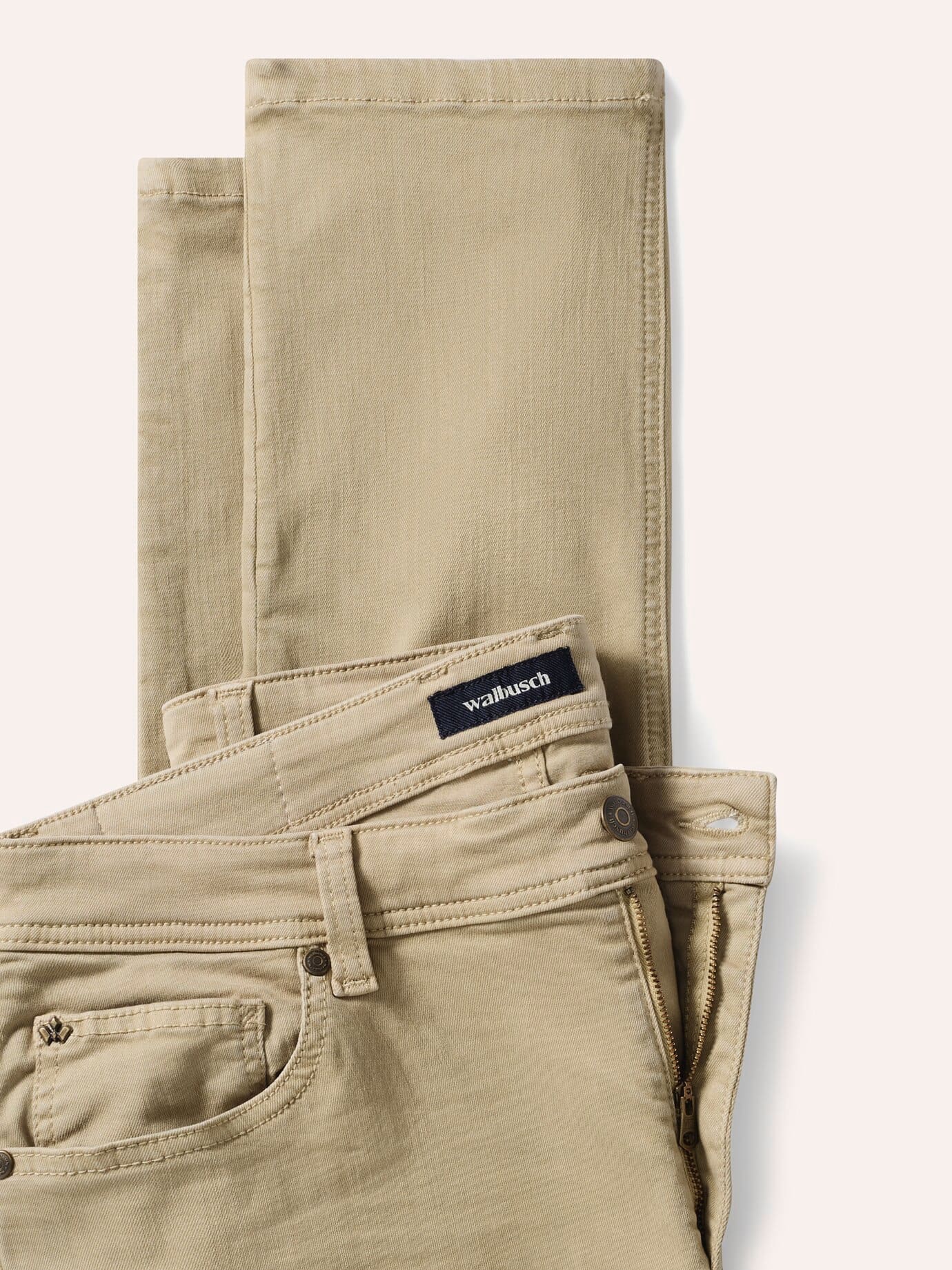 Walbusch Coloured Jeans Modern Fit Beige 25 4