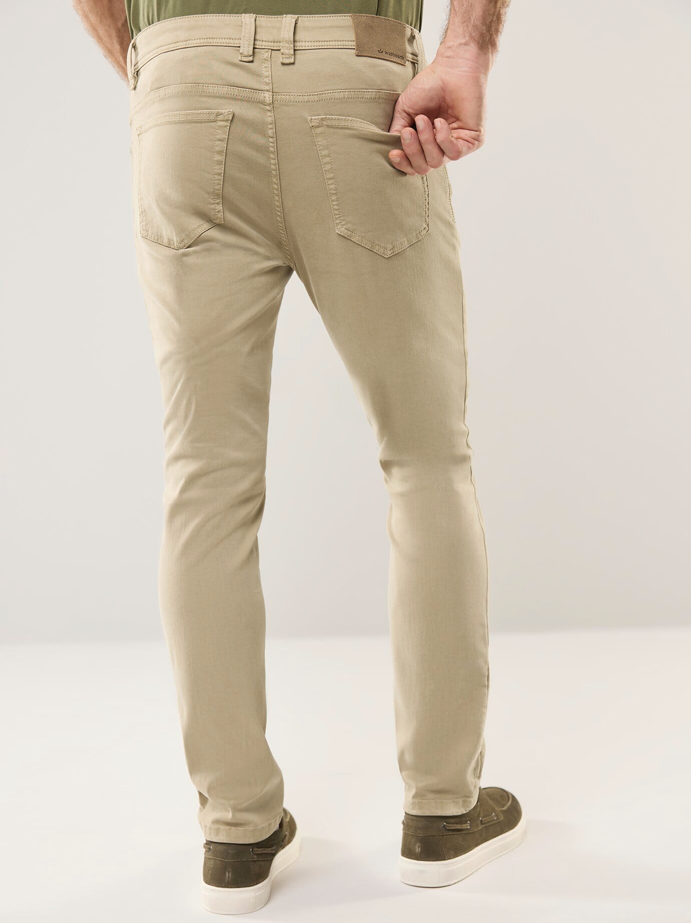 Walbusch Coloured Jeans Modern Fit Beige 25 3
