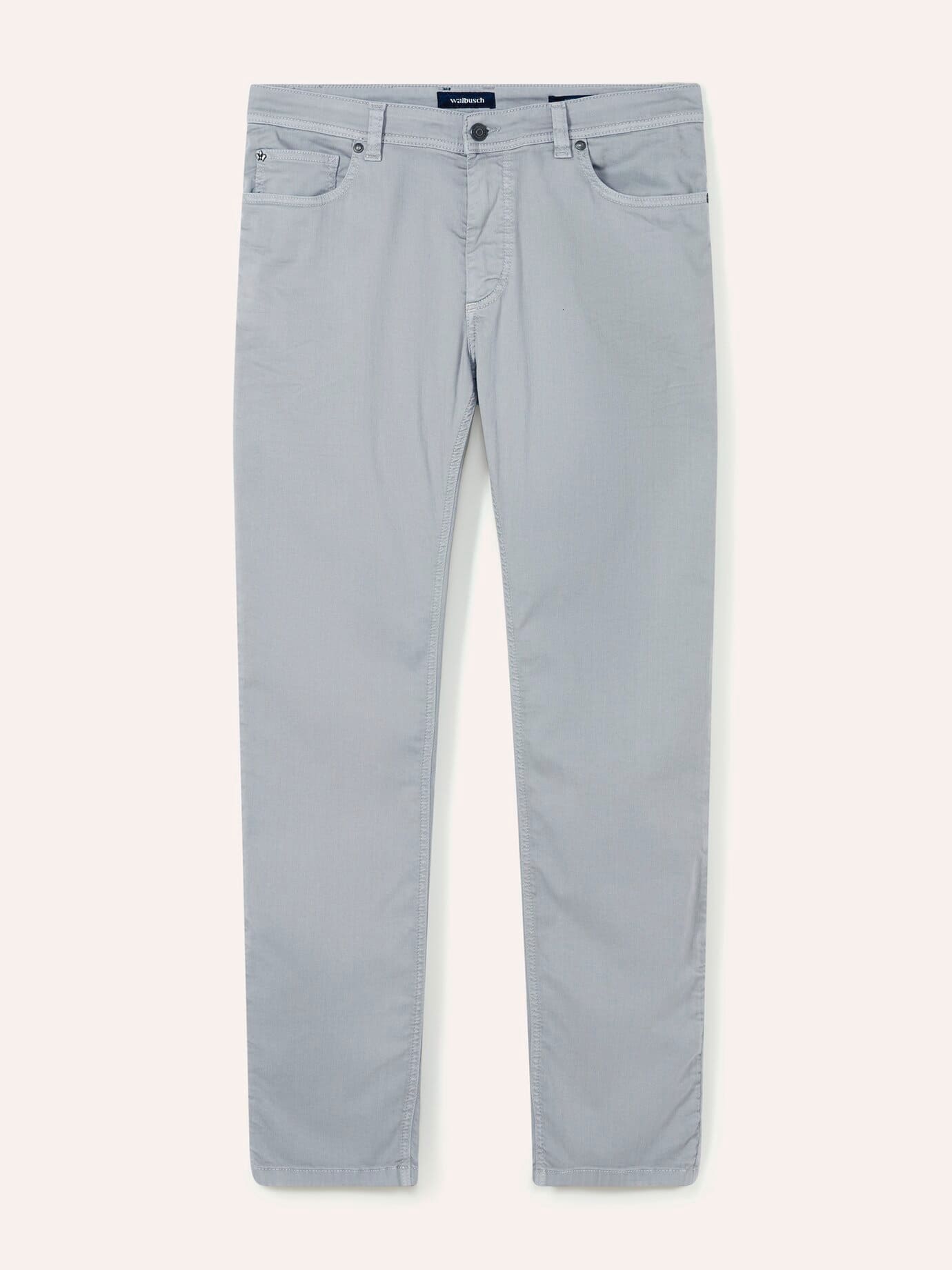 Coloured Jeans, Modern Fit#normale Größen#schlanke Größen#untersetzte Größen, Farbe Grau, 64, weich und kühlend super elastisch dank T400 Herre