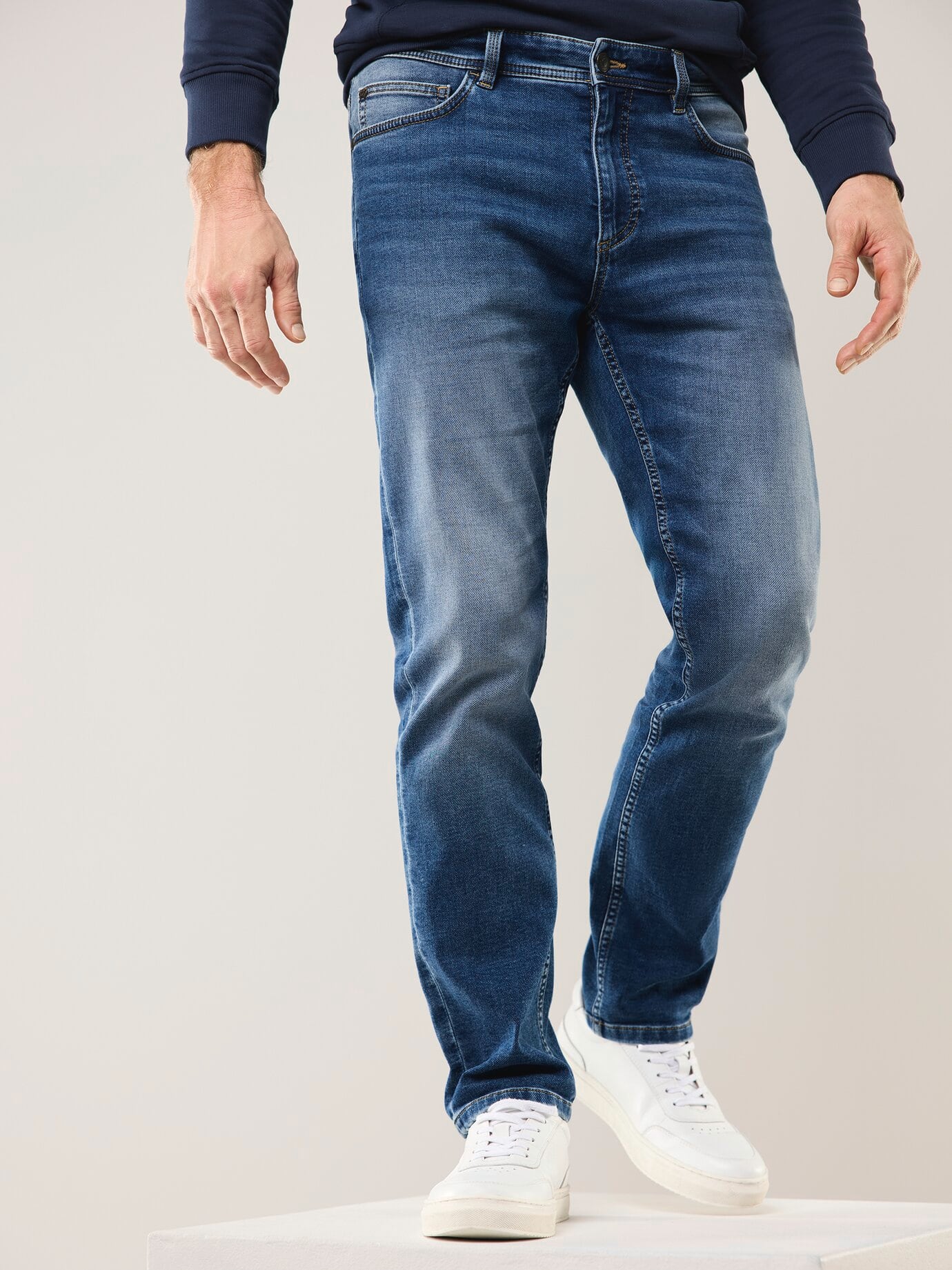 Walbusch Jogger-Jeans Superstretch Denim Blue 64 2