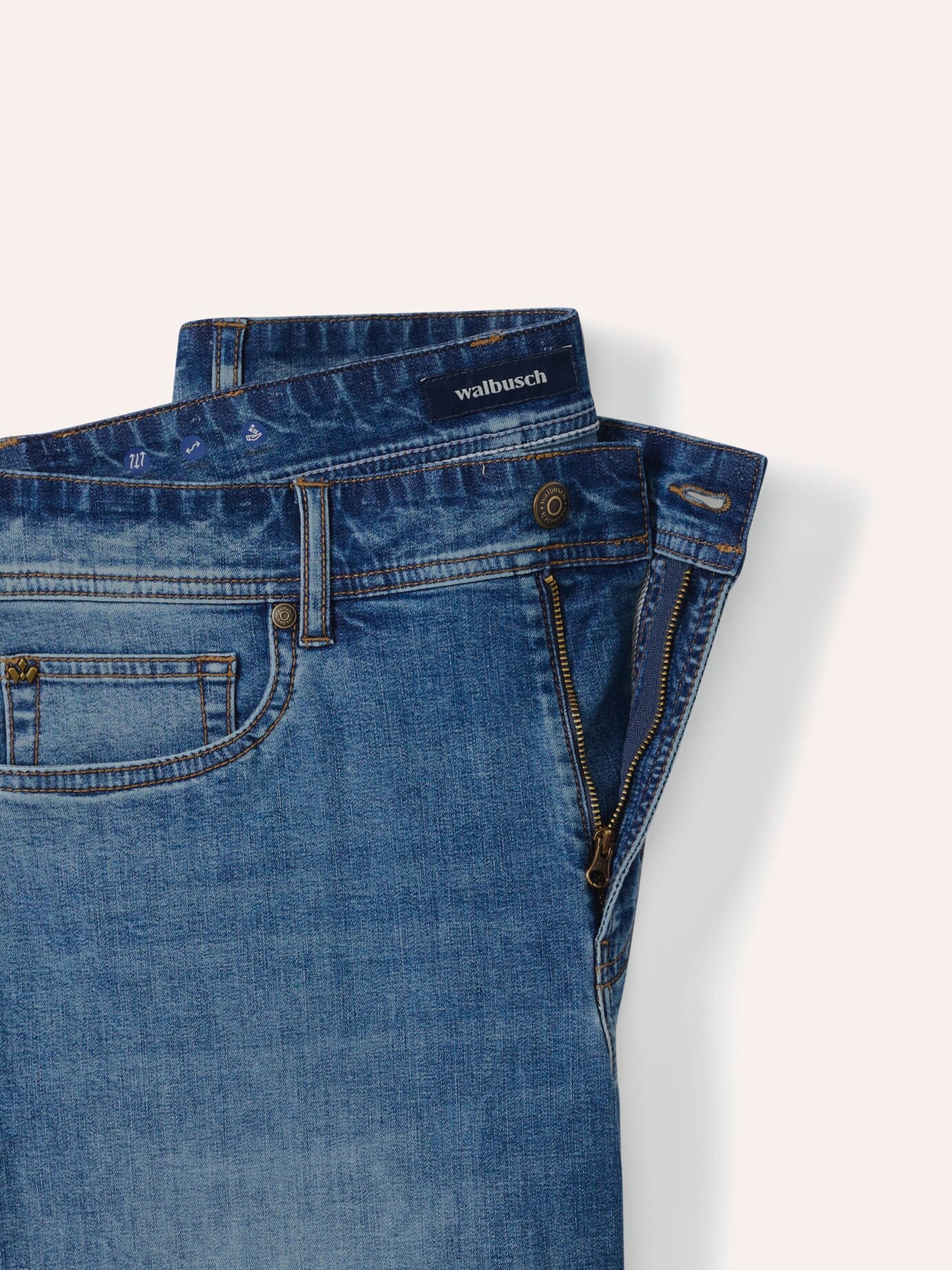 Walbusch Klima Denim Bermuda Shorts Blue 26 8