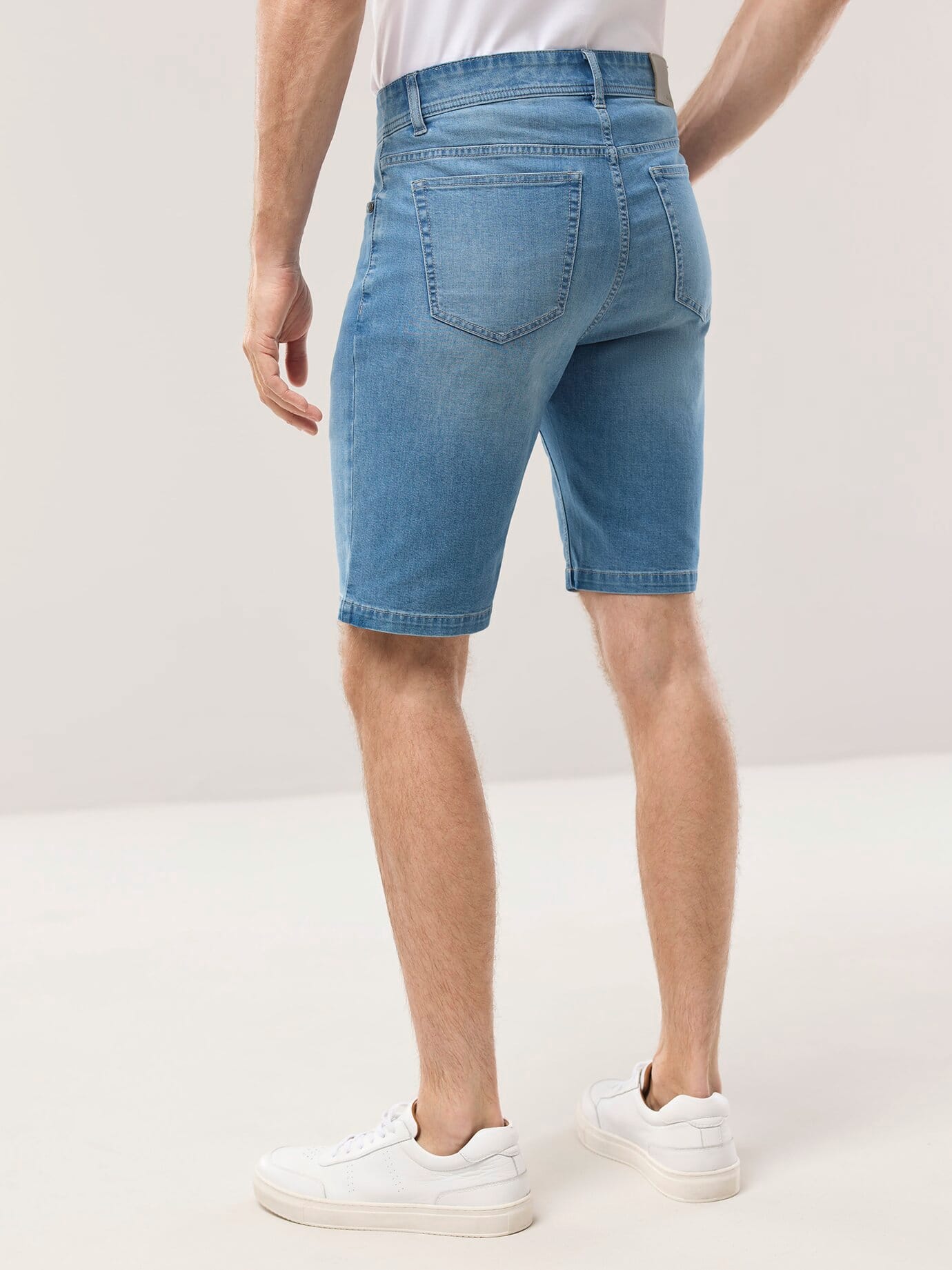 Walbusch Klima Denim Bermuda Shorts Blue 26 3