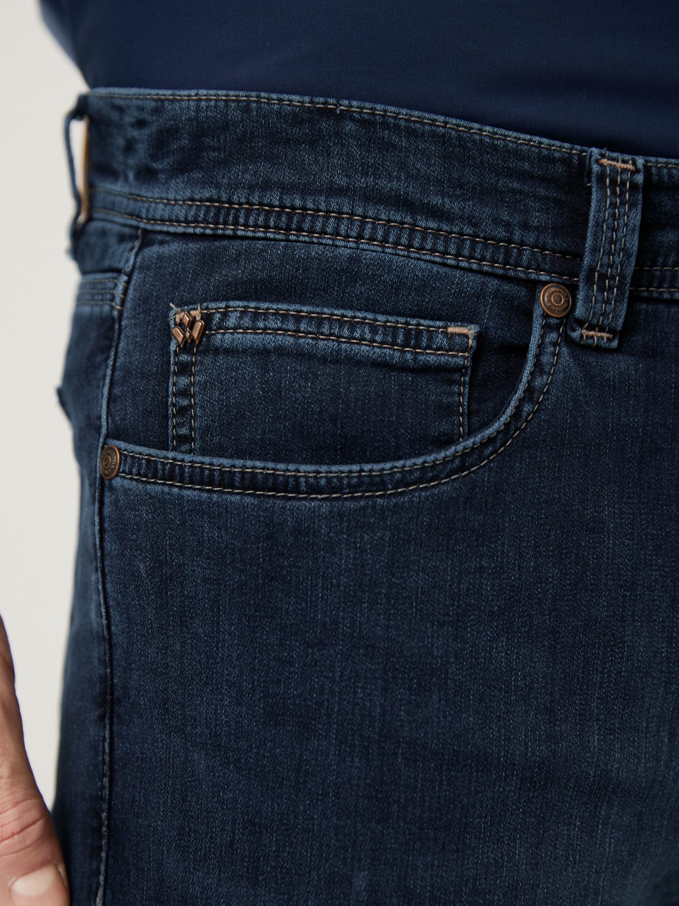 Walbusch Five Pocket Jeans Blue 7