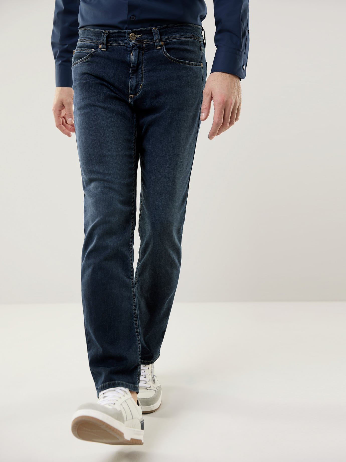 Walbusch Five Pocket Jeans Blue 6