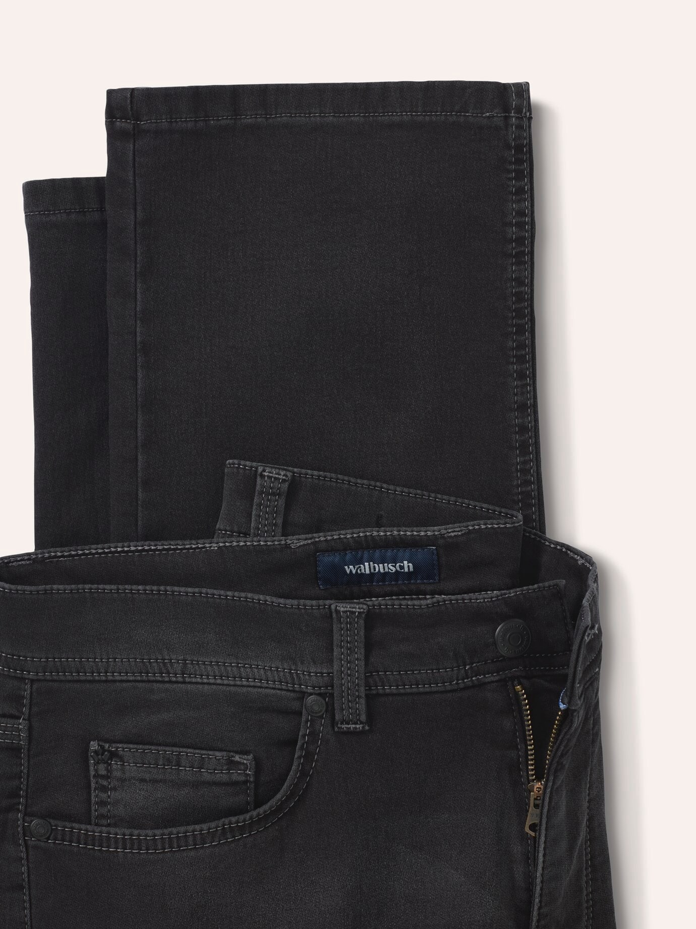 Walbusch Five Pocket Jogger Jeans Black 27 4