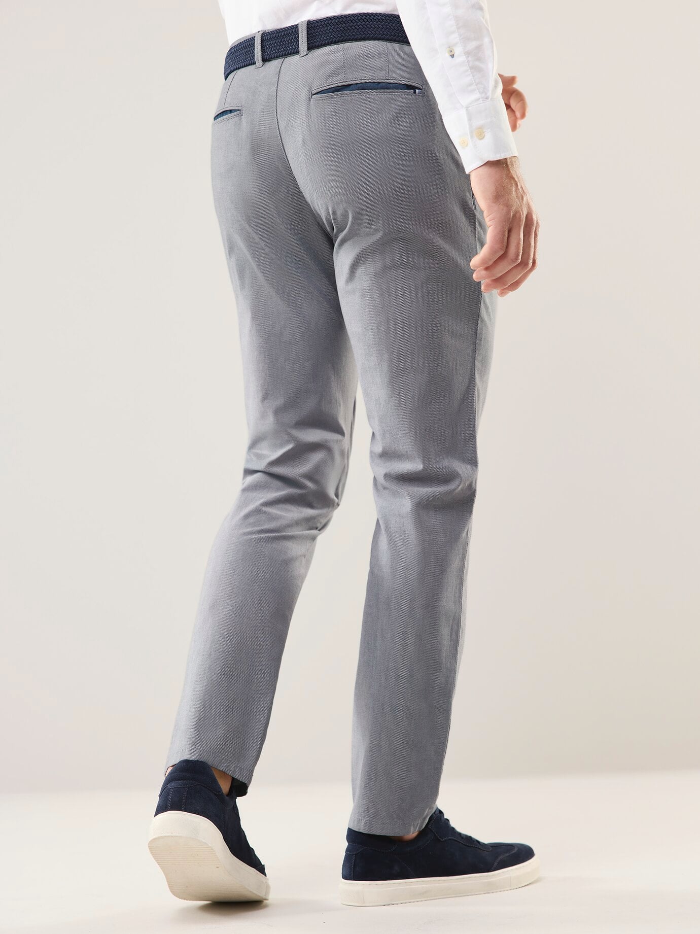 Walbusch Chino Belt Grey 24 3