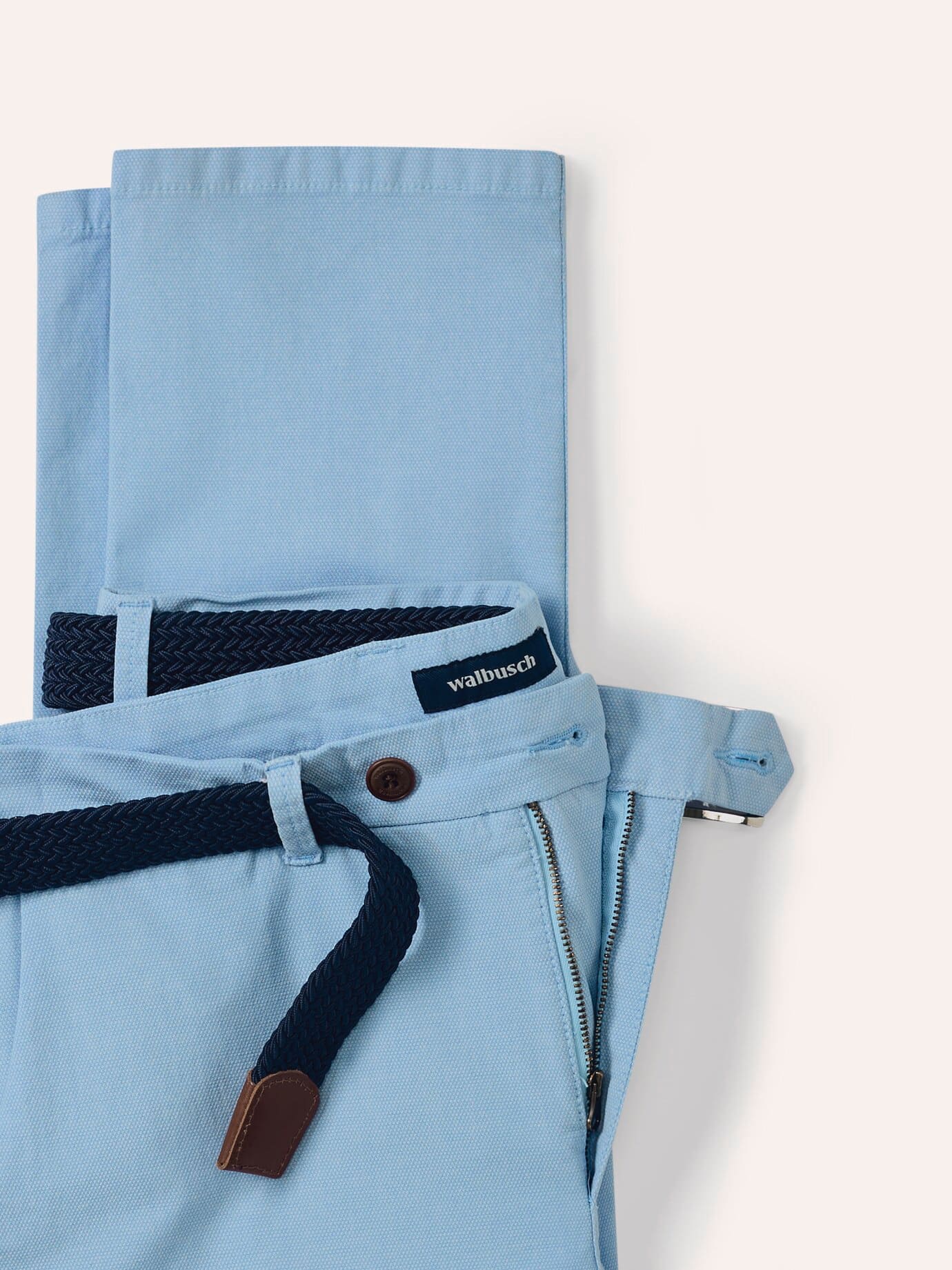 Walbusch Chino Ceinture Bleu 29 4