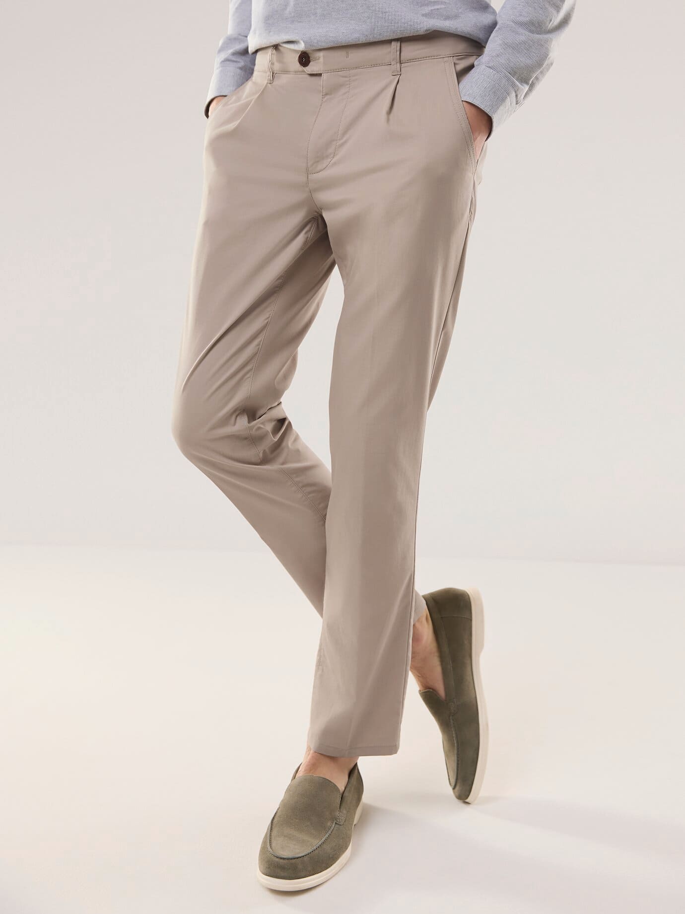 Walbusch Klima Chino Beige 32 2