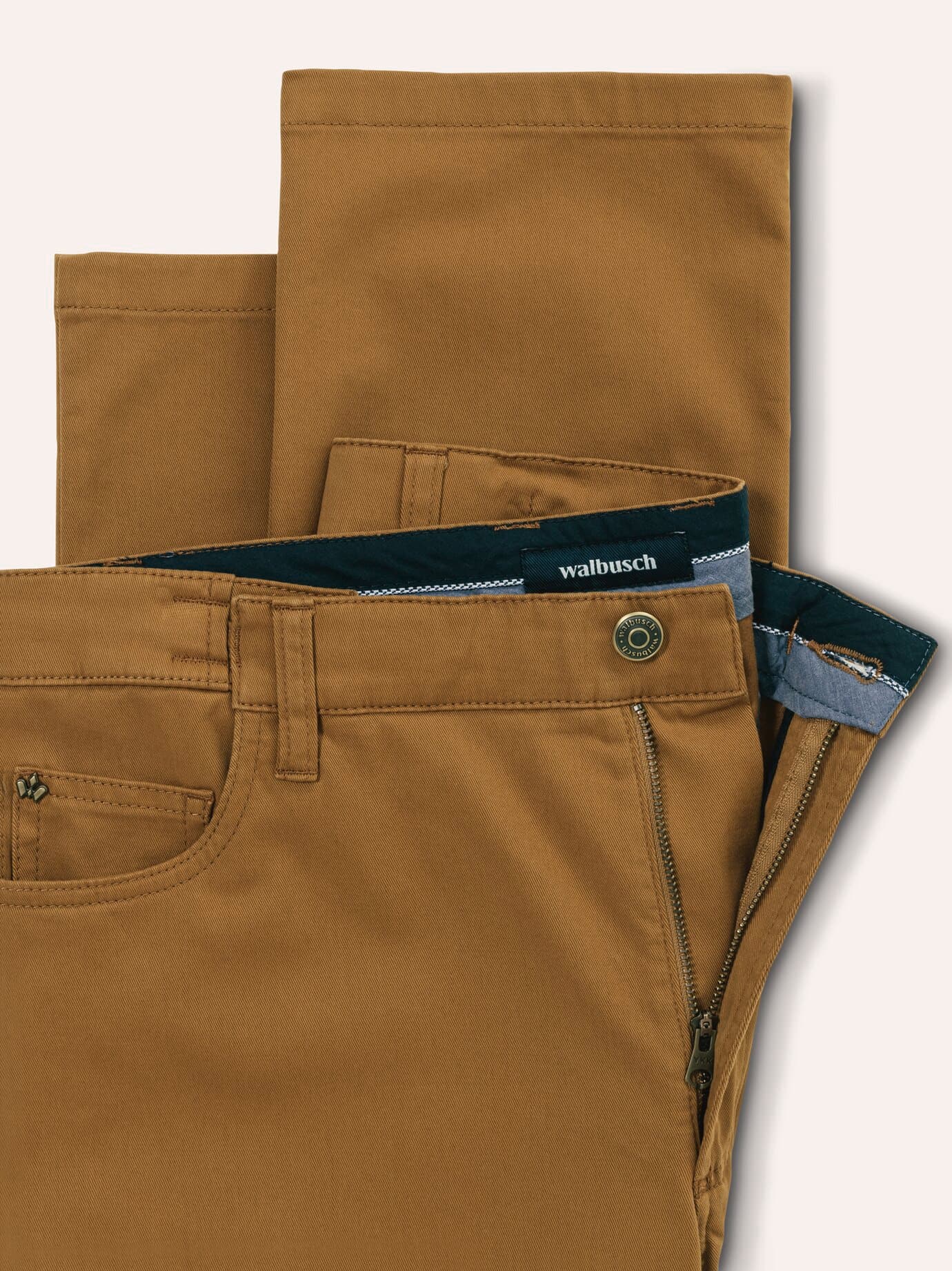 Walbusch Five-Pocket Trousers Yellow 48 8
