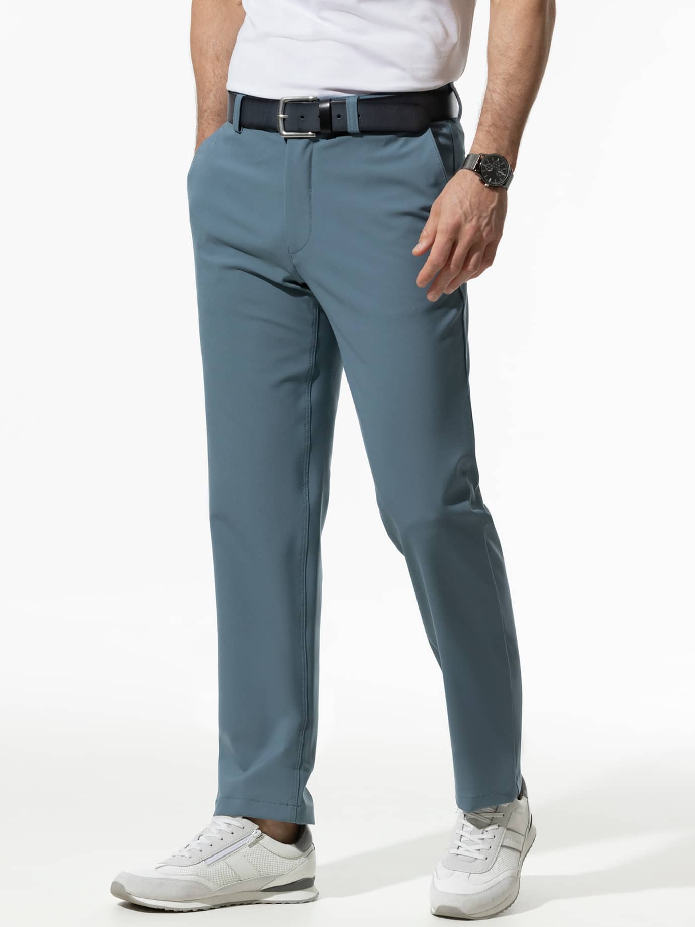 Walbusch Macht-Alles-Mit Hose 2.0 Trousers Blue 54 6
