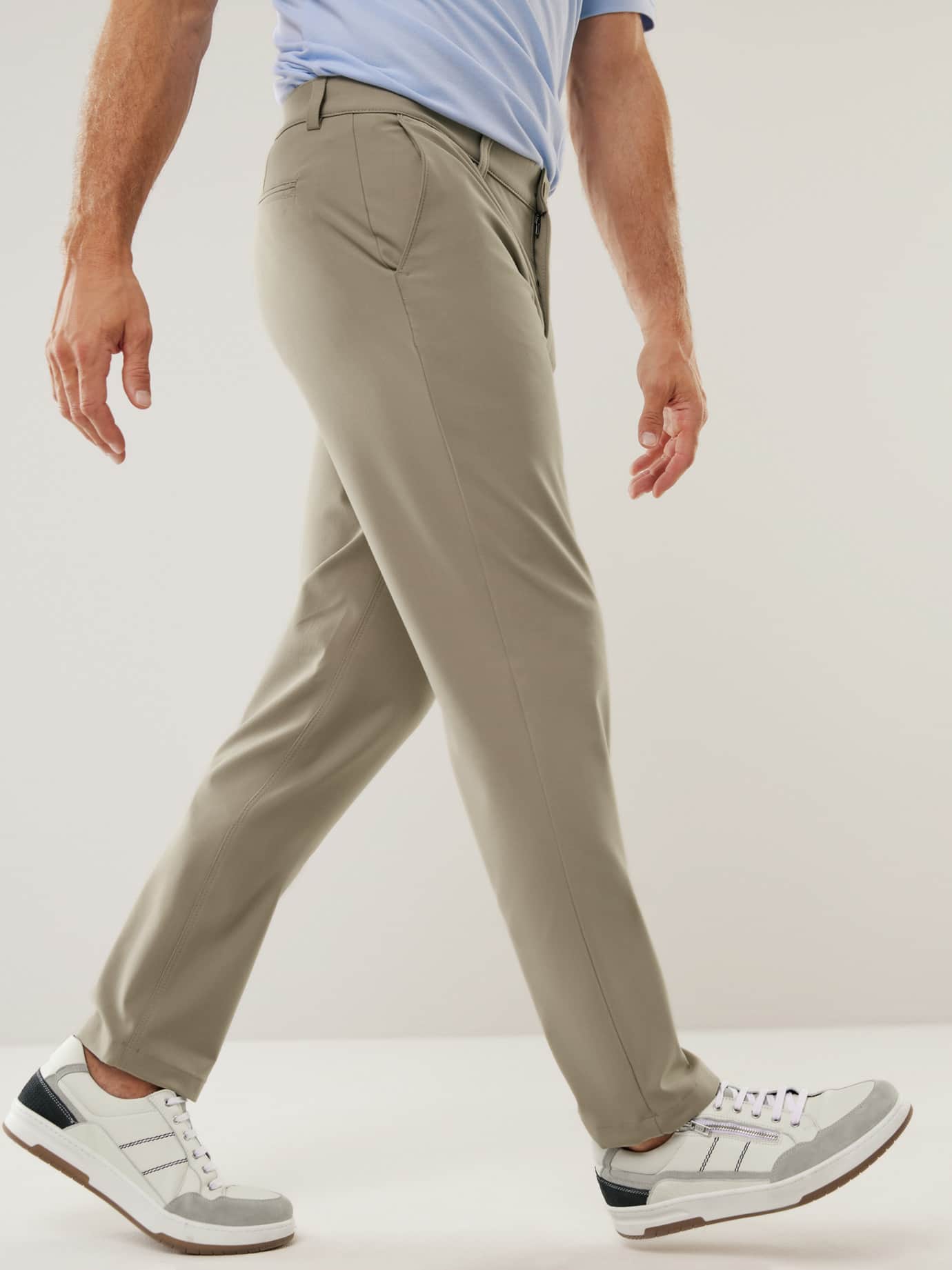 Walbusch Macht-Alles-Mit Hose 2.0 Trousers Beige 28 3