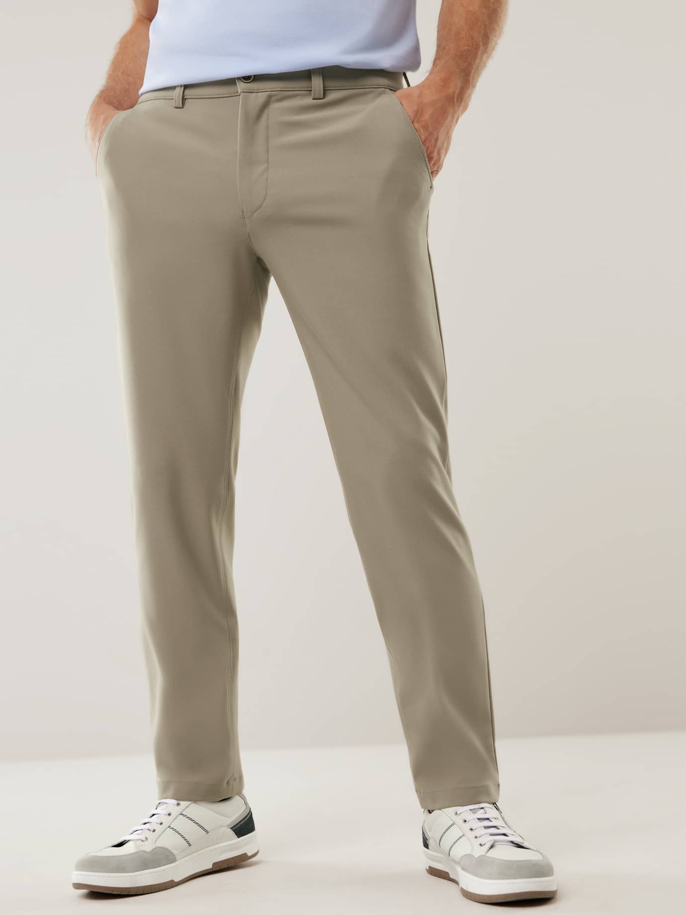 Walbusch Macht-Alles-Mit Hose 2.0 Trousers Beige 28 2