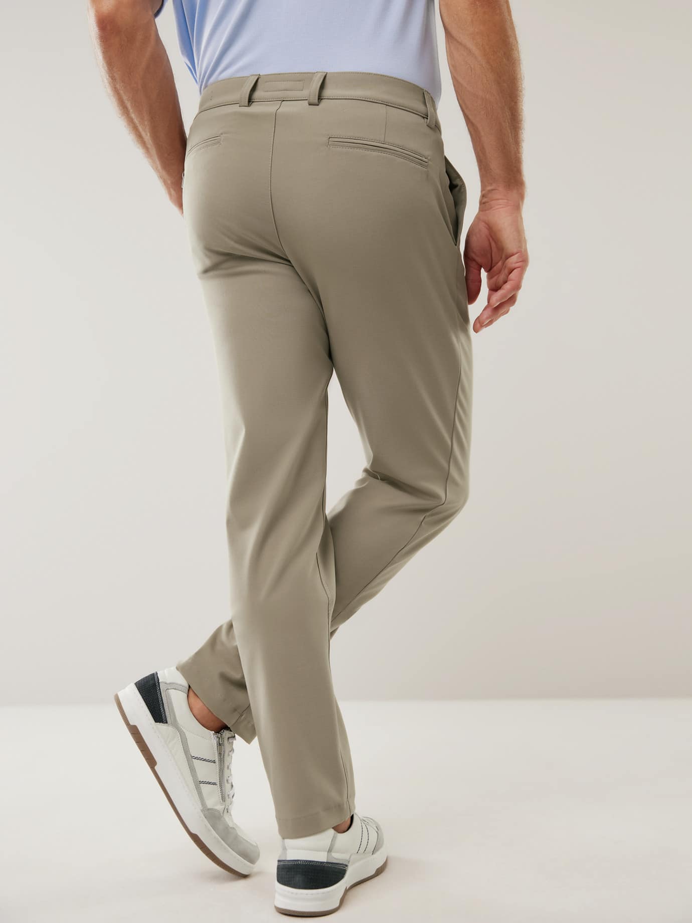 Walbusch Macht-Alles-Mit Hose 2.0 Trousers Beige 28 4