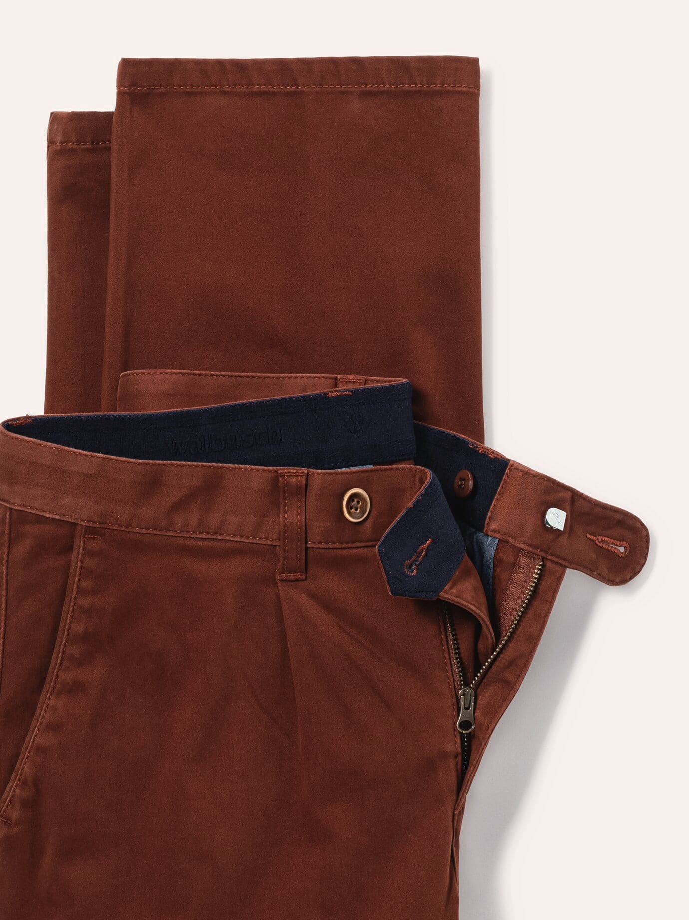 Walbusch Highflex Chino Orange Size 25 4