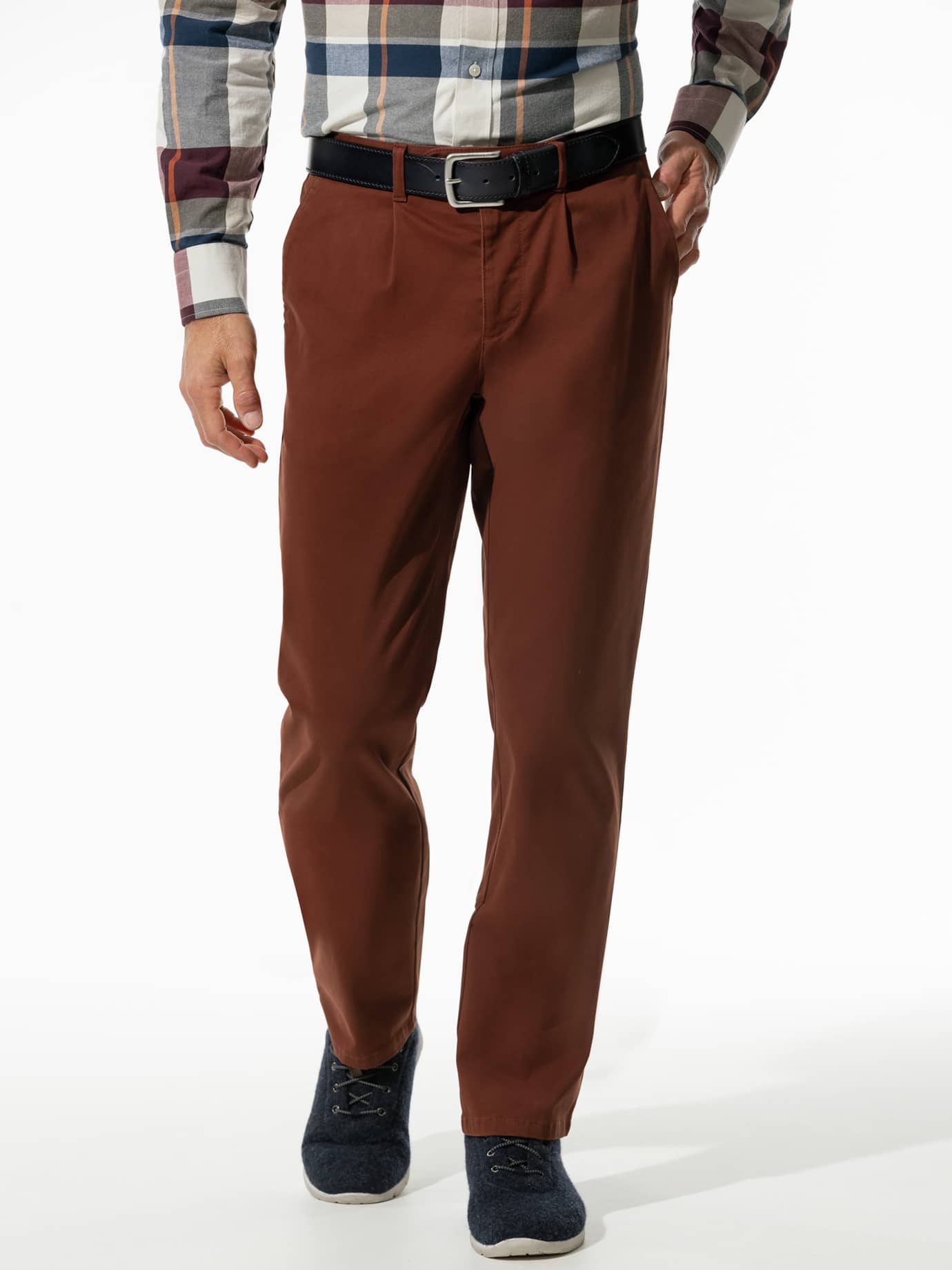 Walbusch Highflex Chino Orange Size 25 2