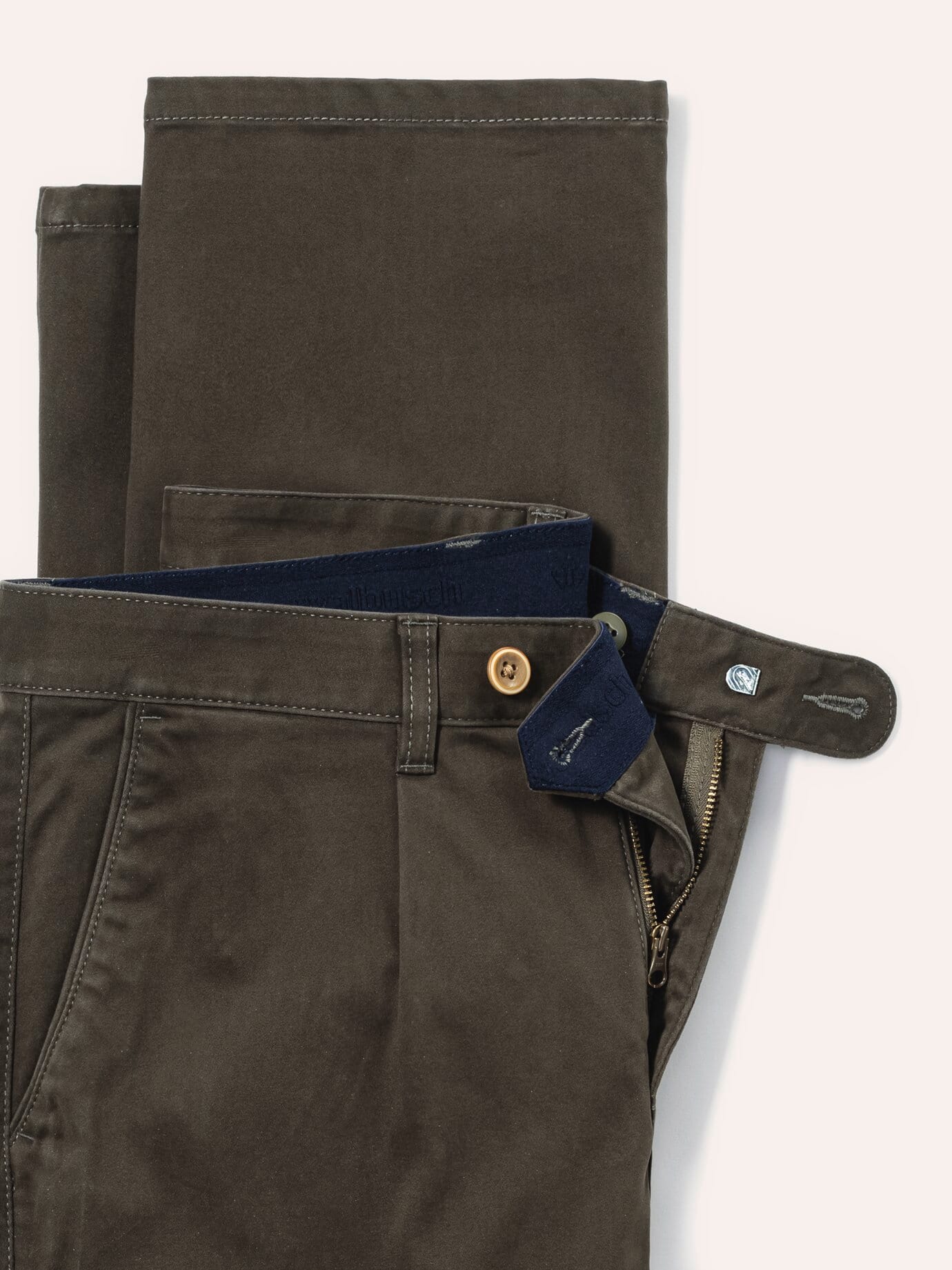 Walbusch Highflex Chino Green 27 4