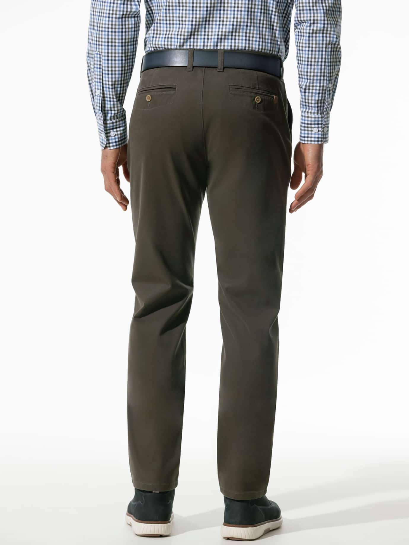 Walbusch Highflex Chino Green 27 3