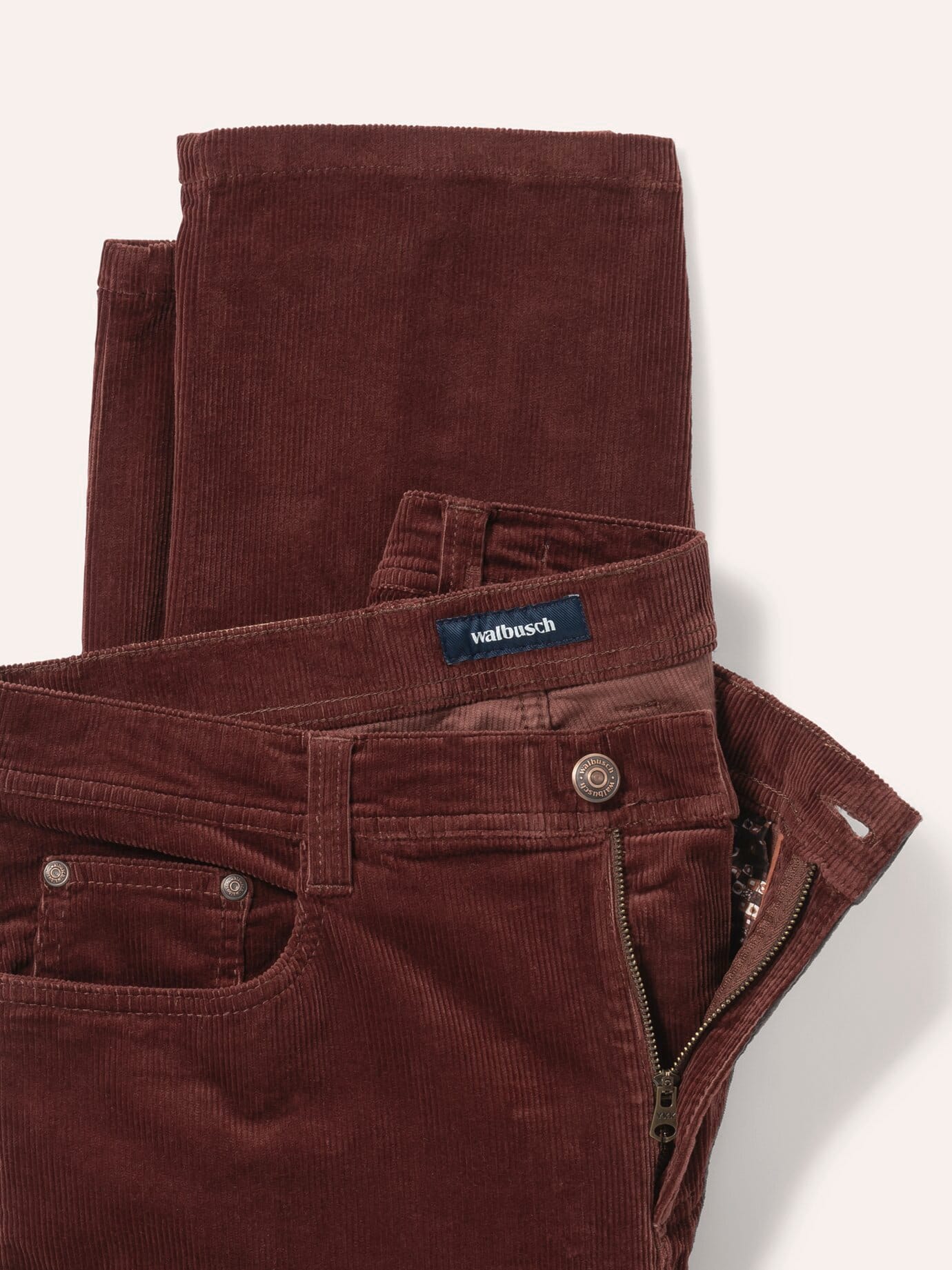 Walbusch Premium-Cord Five-Pocket Red 30 4