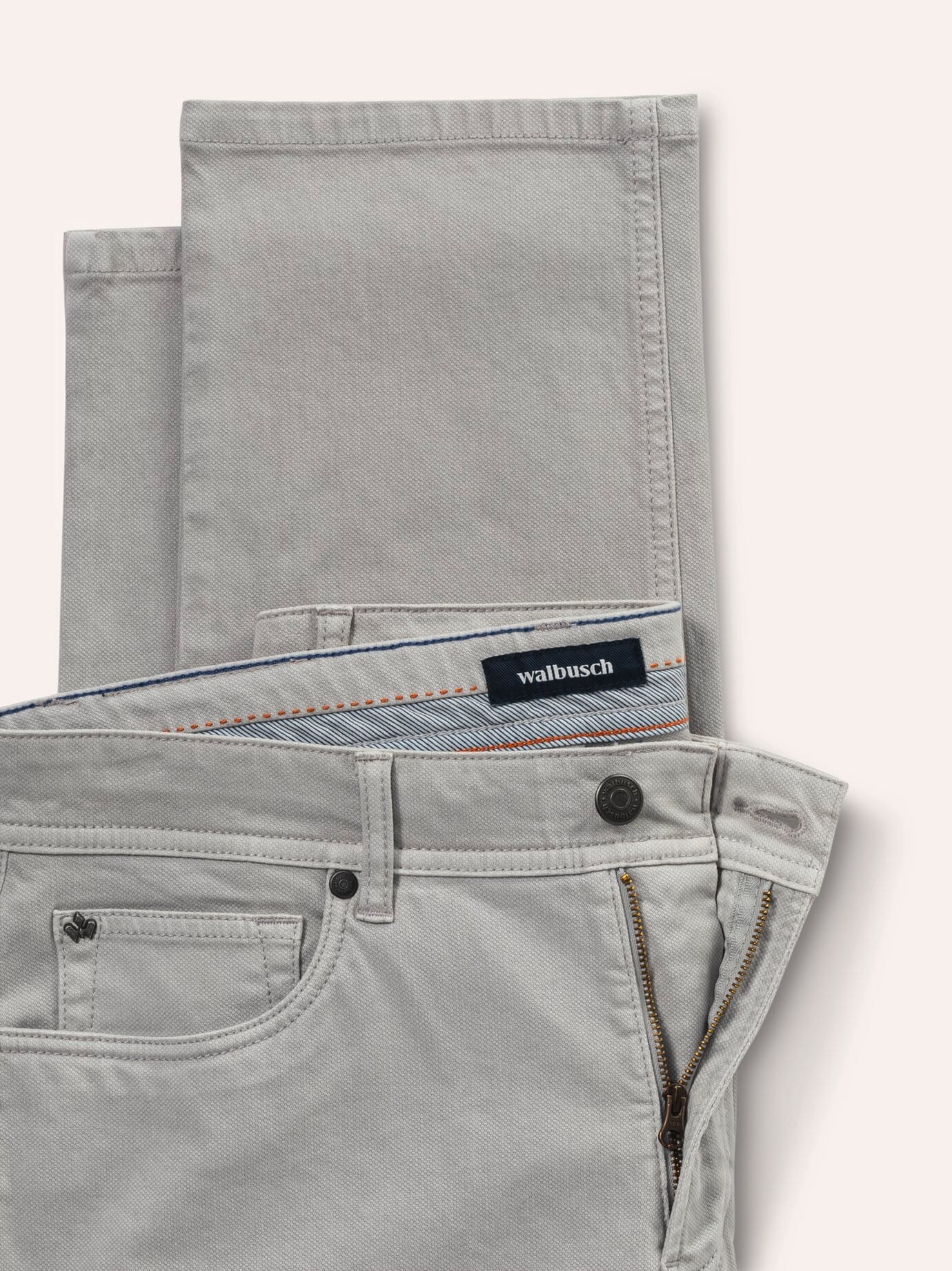 Pantalon Five-Pocket Toutes Saisons Gris 28 Walbusch 4