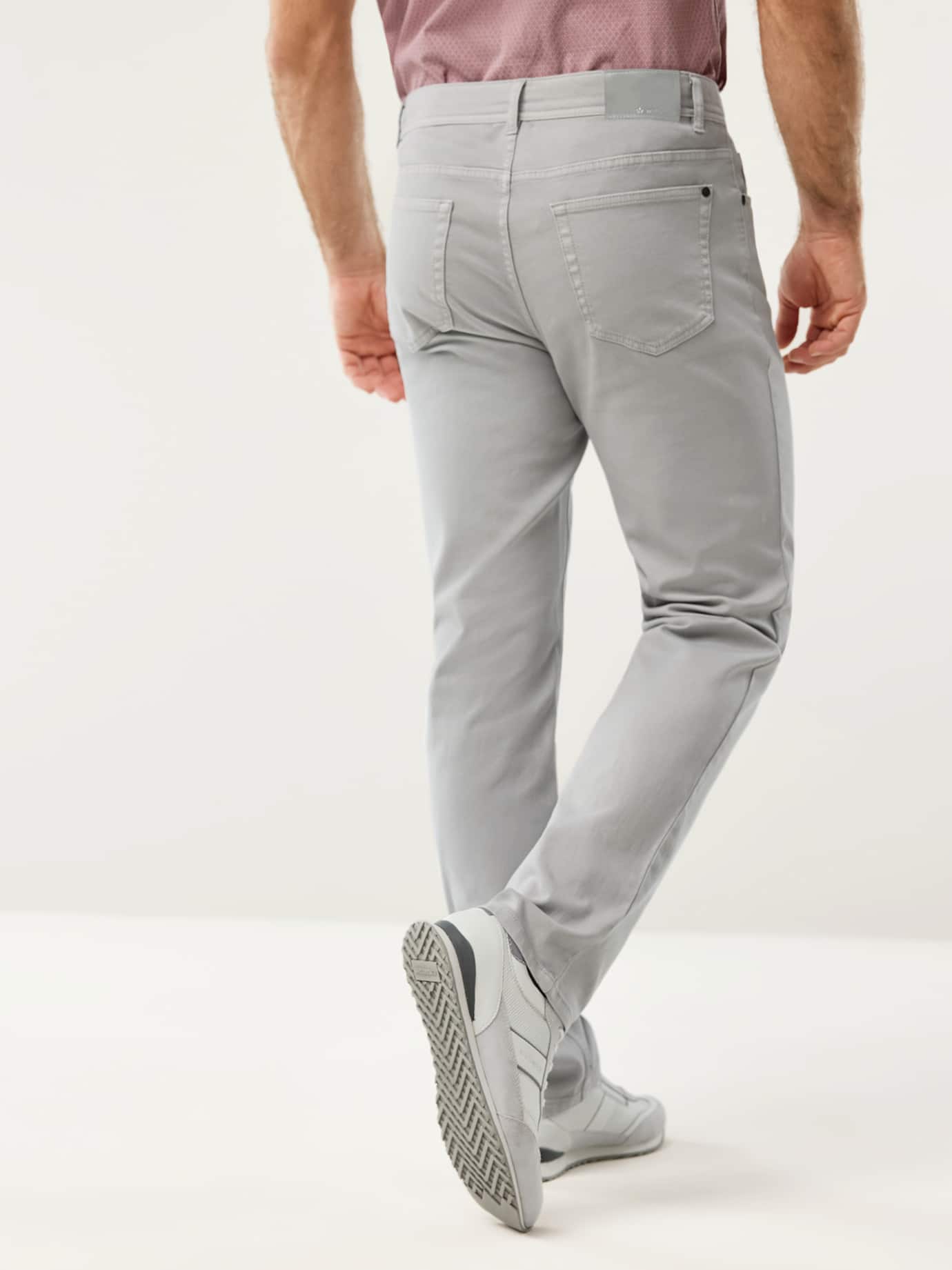 Pantalon Five-Pocket Toutes Saisons Gris 28 Walbusch 3