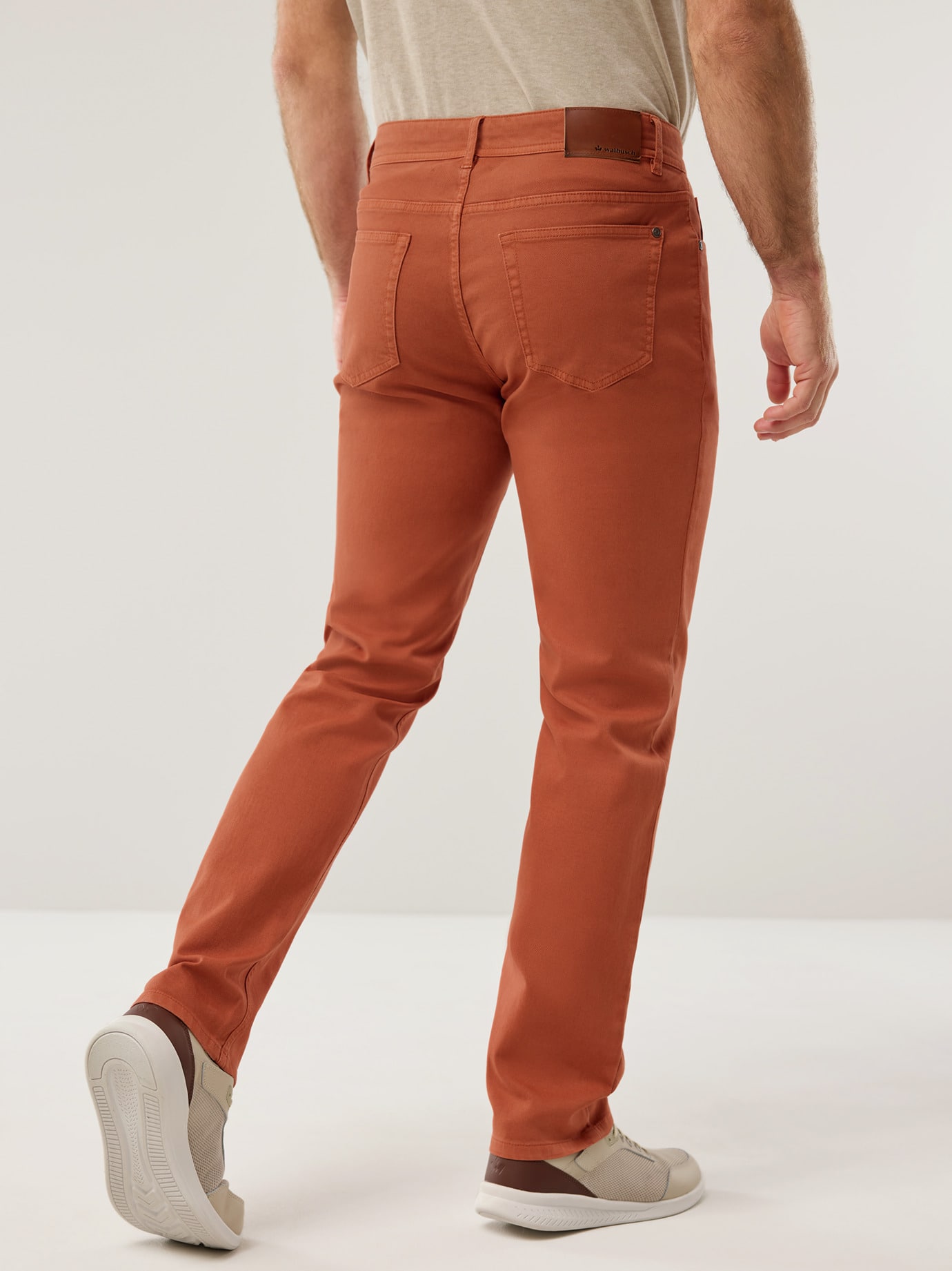 Walbusch Five-Pocket Trousers Orange 28 7