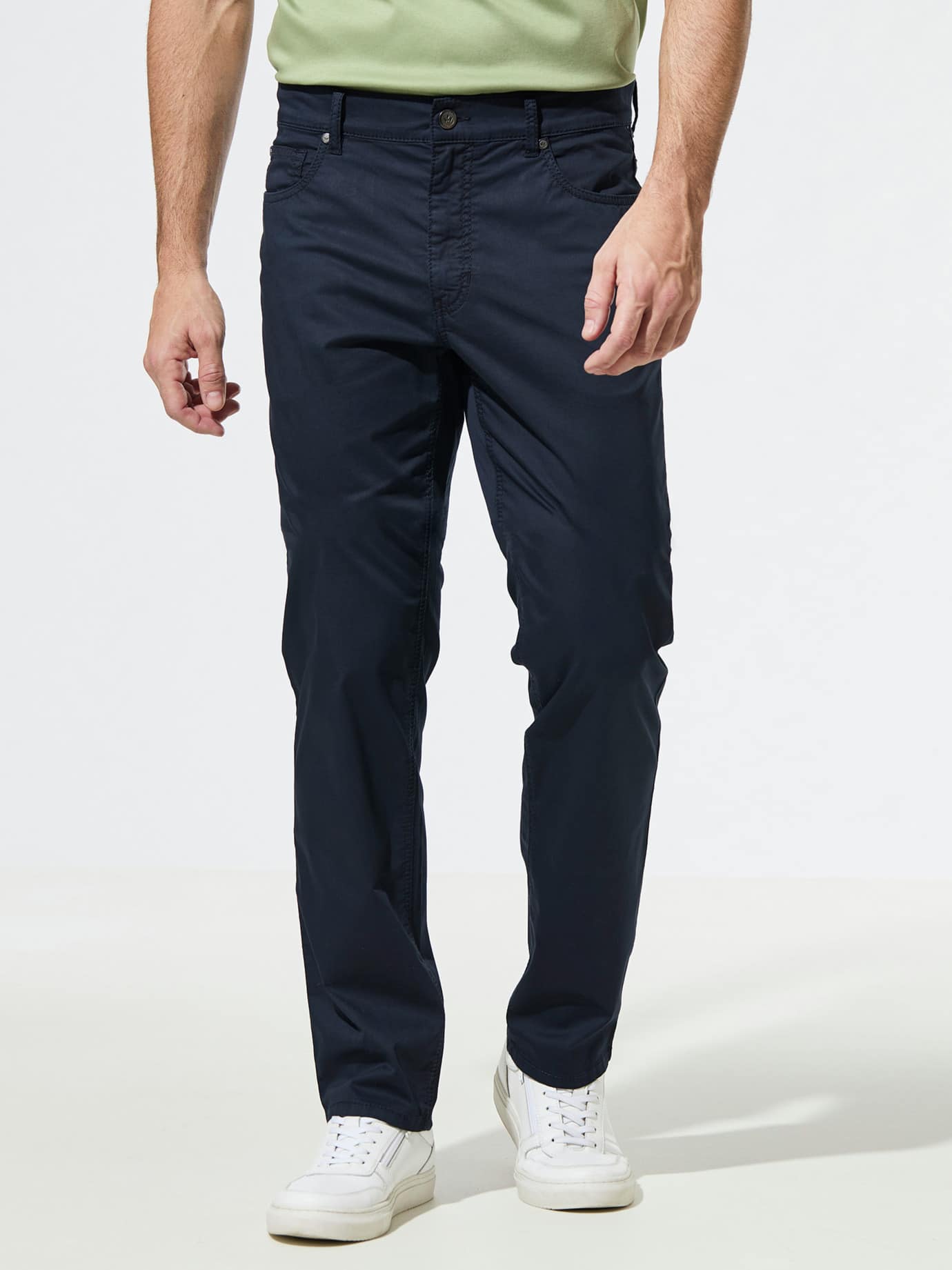 Walbusch Ultraleicht Five Pocket Hose Blau 56 2