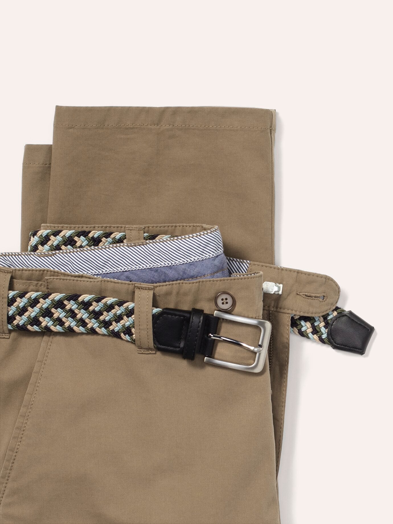Walbusch Extraglatt Stretch Chino Beige 106 4