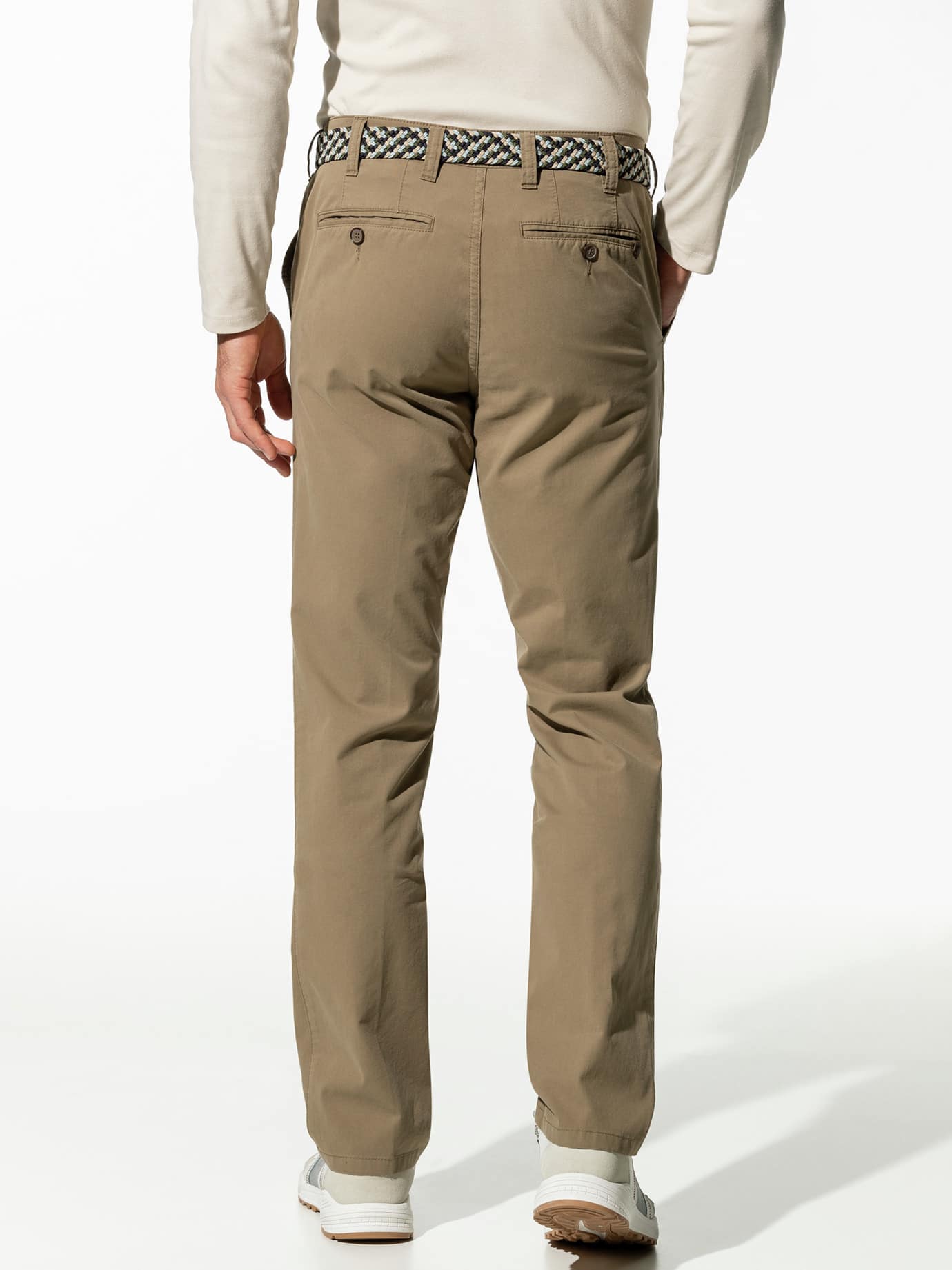 Walbusch Extraglatt Stretch Chino Beige 106 3